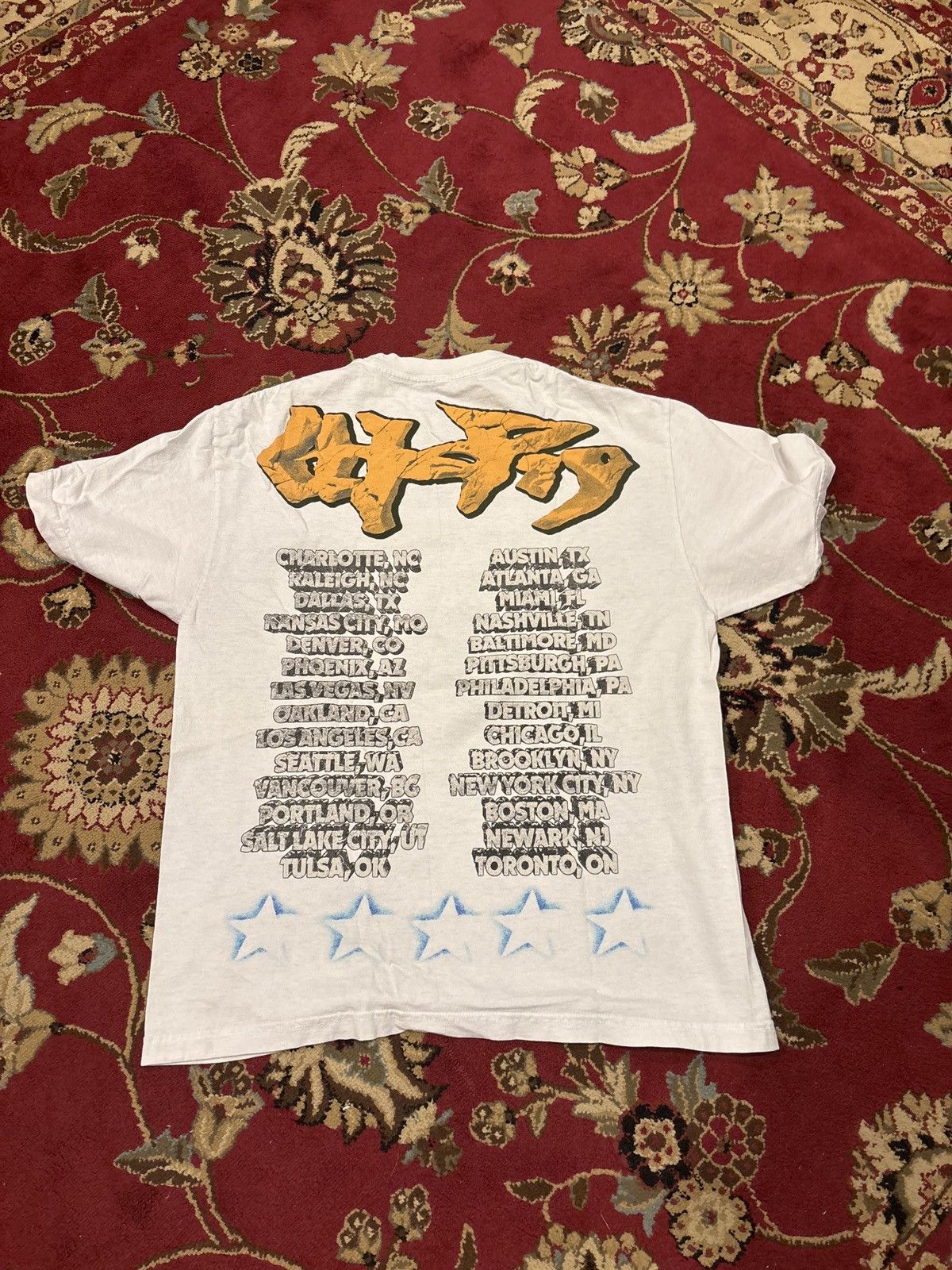 Travis Scott Travis Scott utopia tour tee Size US L / EU 52-54 / 3 - 2 Thumbnail