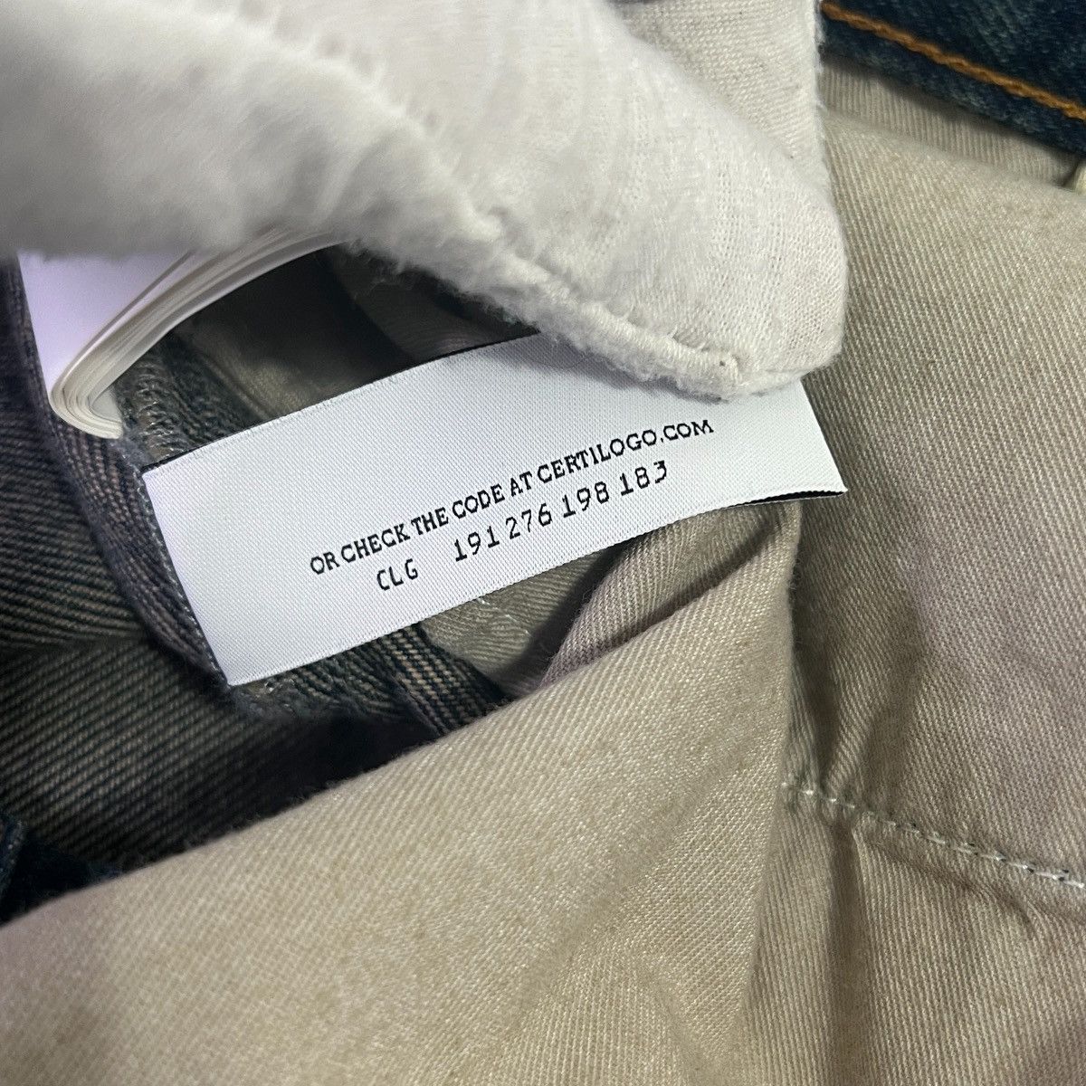Off-White OFF-WHITE™ Diag Multi Logo Relax Slim Patchwork Denim Pants Size US 34 / EU 50 - 7 Thumbnail