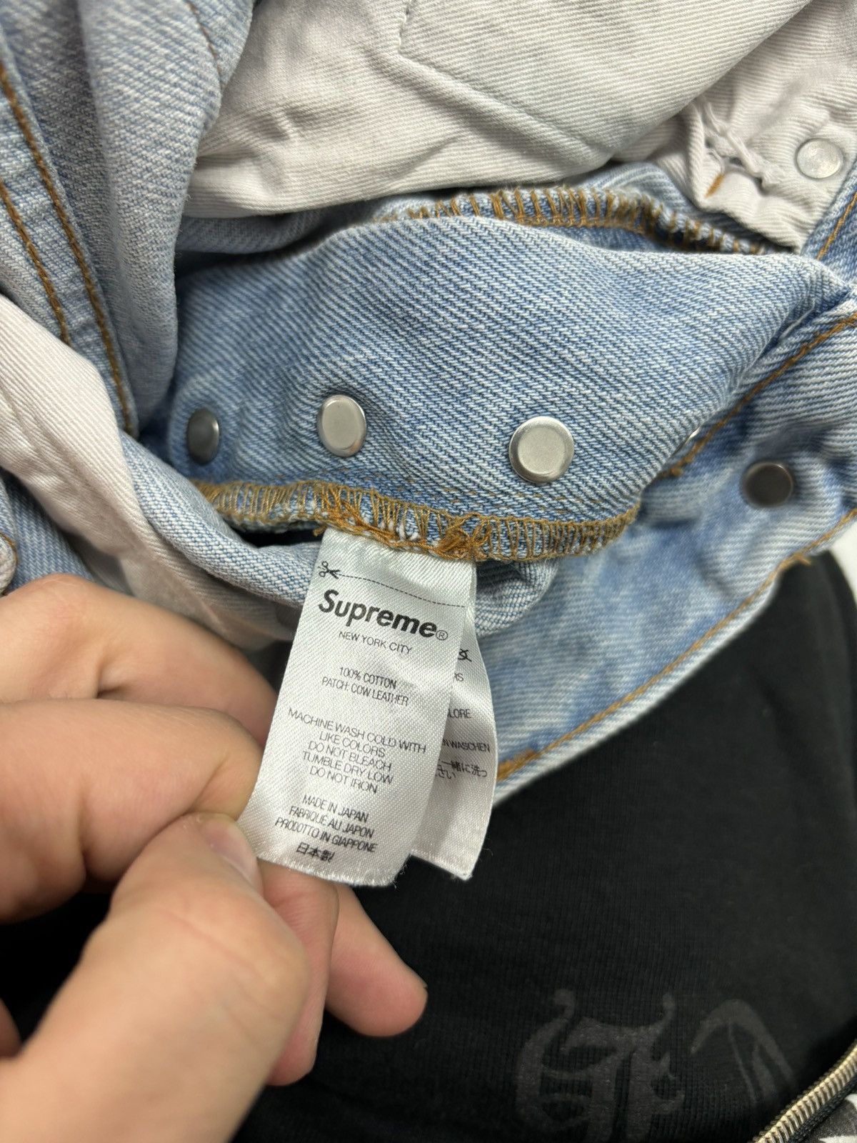 Supreme Supreme denim Jeans Blue 30 Size US 30 / EU 46 - 4 Thumbnail