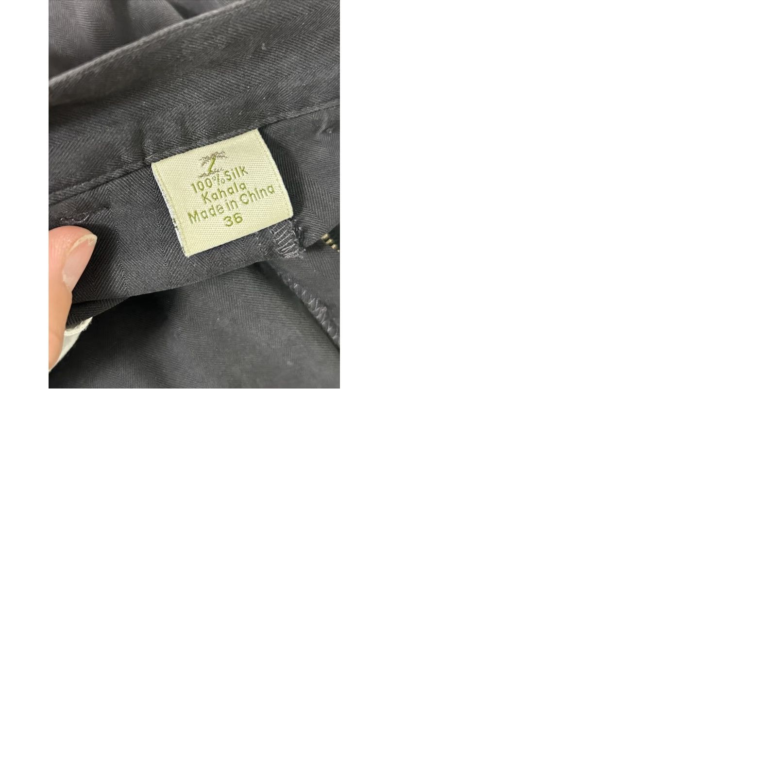 Vintage Kahala Shorts 100% Silk Black Golf 36x9 Size US 36 / EU 52 - 9 Thumbnail