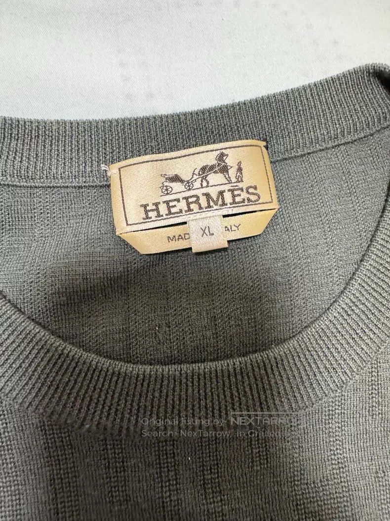 Hermes Hermes Wool Sweater, 100% Wool Size US XL / EU 56 / 4 - 7 Thumbnail