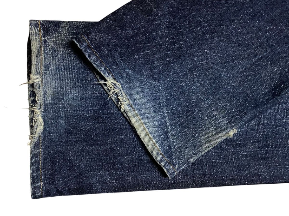 Japanese Brand Vintage Japan Brand Green Label Button Donut Button Fly Jean Size US 34 / EU 50 - 11 Thumbnail