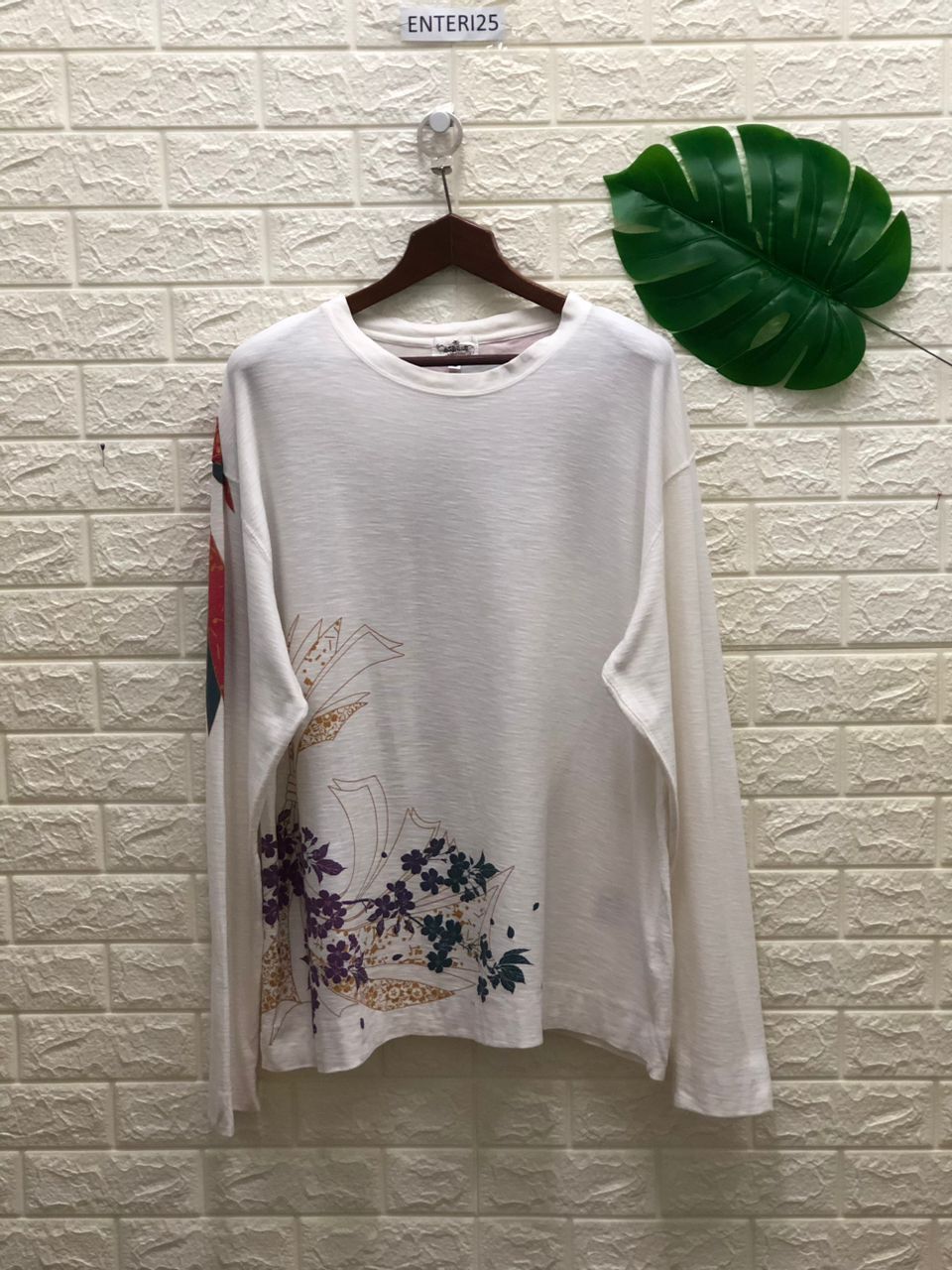 Vintage KARAKURI TAMASHII embroidery Distressed shirt Longsleeve Size US XXL / EU 58 / 5 - 7 Thumbnail