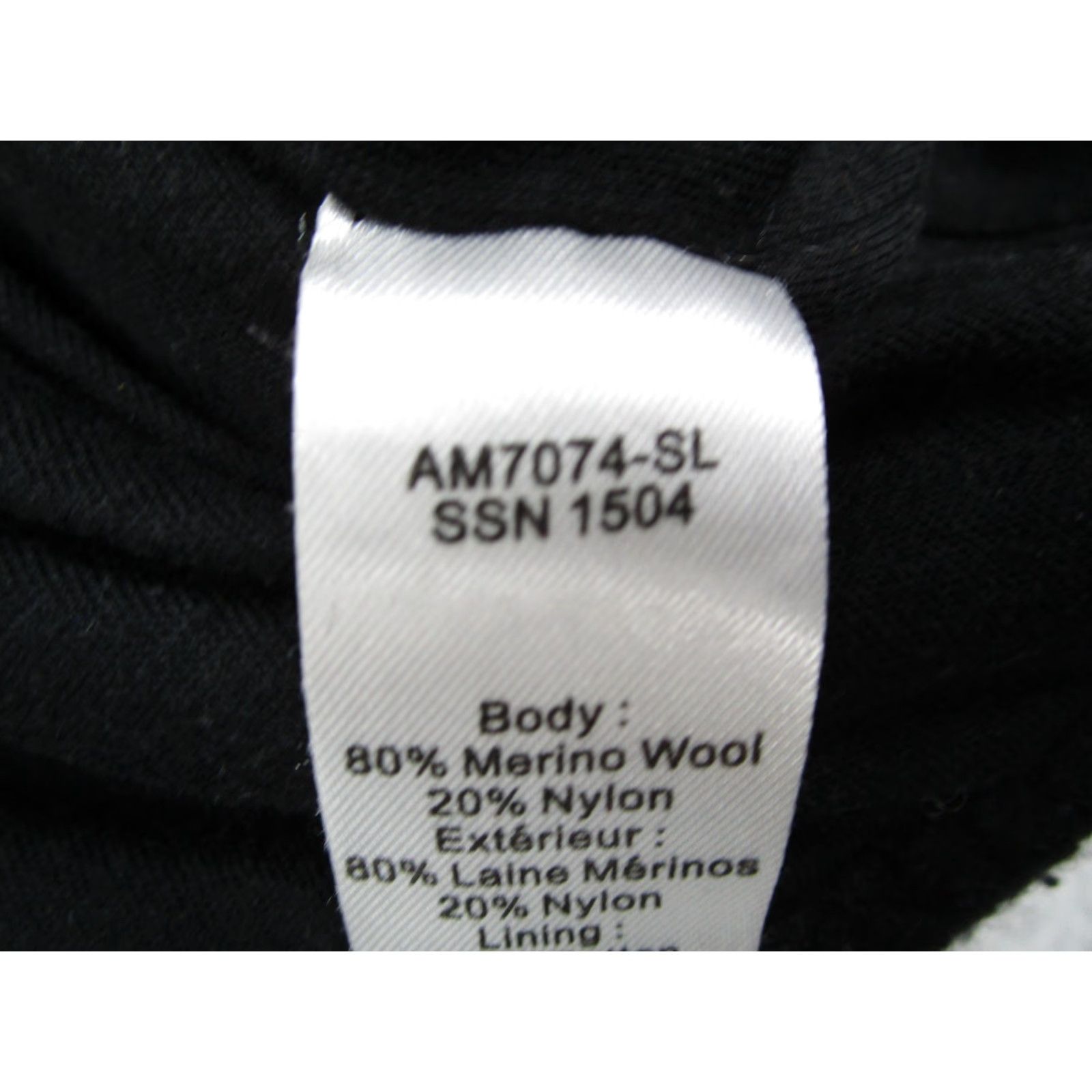 ATM Anthony Thomas Melillo ATM Anthony Thomas Melillo Sweater Womens Small Black Merino Wool Full Zip Knit Size S / US 4 / IT 40 - 5 Thumbnail