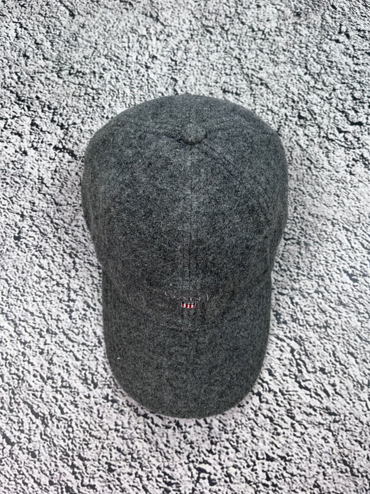 Gant Gant Grey Wool Blend Baseball Cap Hat One Size Old Money Size ONE SIZE - 2 Thumbnail