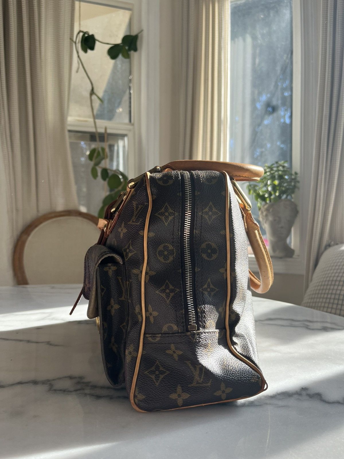 Louis Vuitton × Marc Jacobs Louis Vuitton Monogram Manhattan GM Marc Jacobs bag Size ONE SIZE - 4 Thumbnail