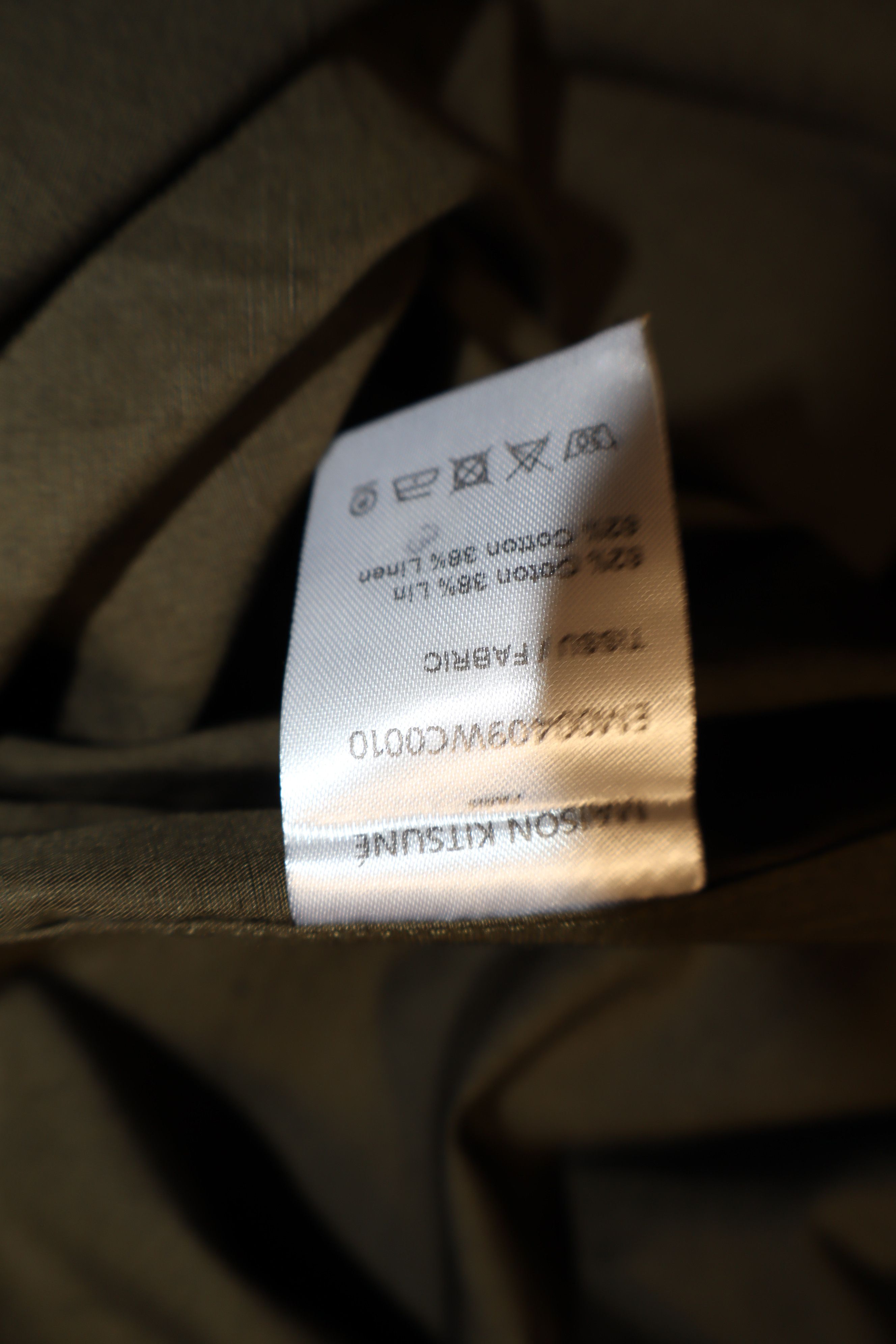 Maison Kitsune Oversized shirt Size US XL / EU 56 / 4 - 10 Thumbnail