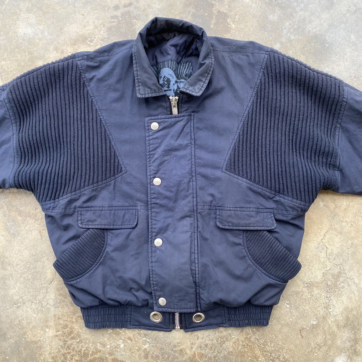 Japanese Brand 💥Ruck Dam Style Bomber Jacket Size US L / EU 52-54 / 3 - 4 Thumbnail