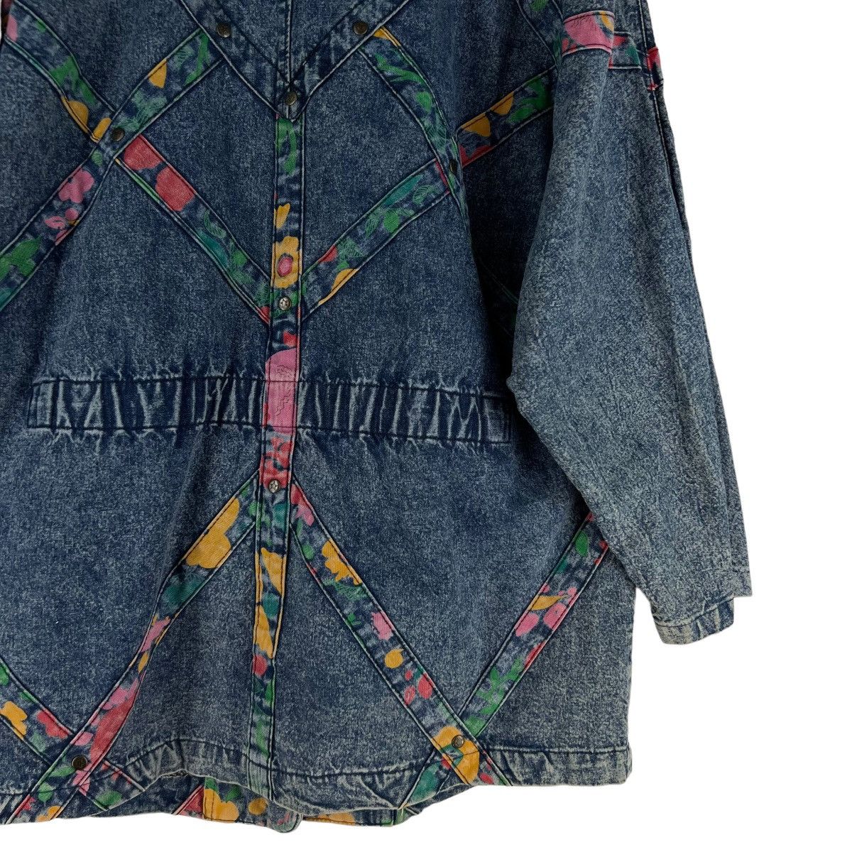 Japanese Brand 🔥VINTAGE DENIM BIKER JACKET RARE ISSEY MIYAKE STYLE Size US M / EU 48-50 / 2 - 9 Thumbnail