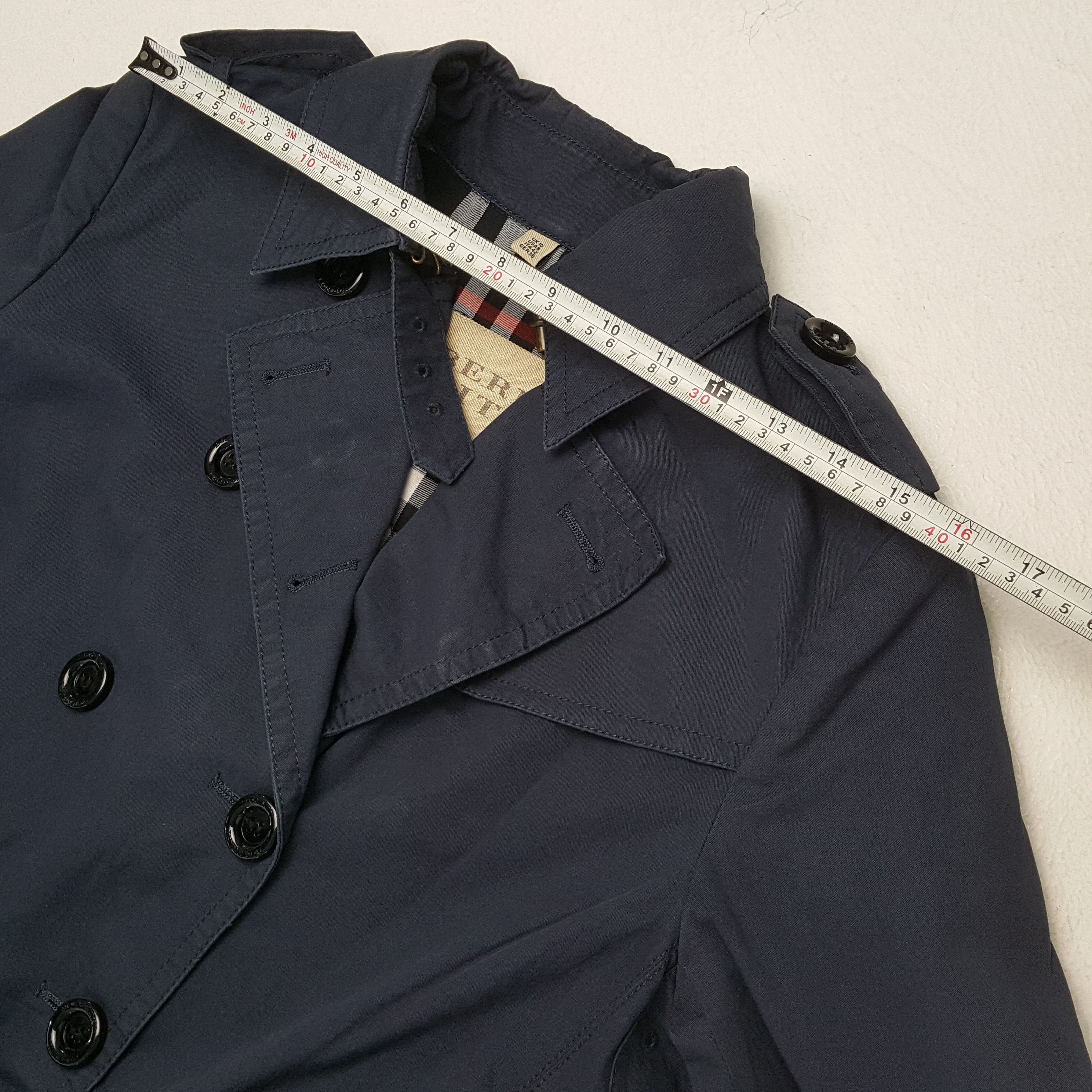 Burberry × Vintage Vintage BURBERRY BRIT Fashion Brand Designer Coat Jacket Size US S / EU 44-46 / 1 - 5 Thumbnail