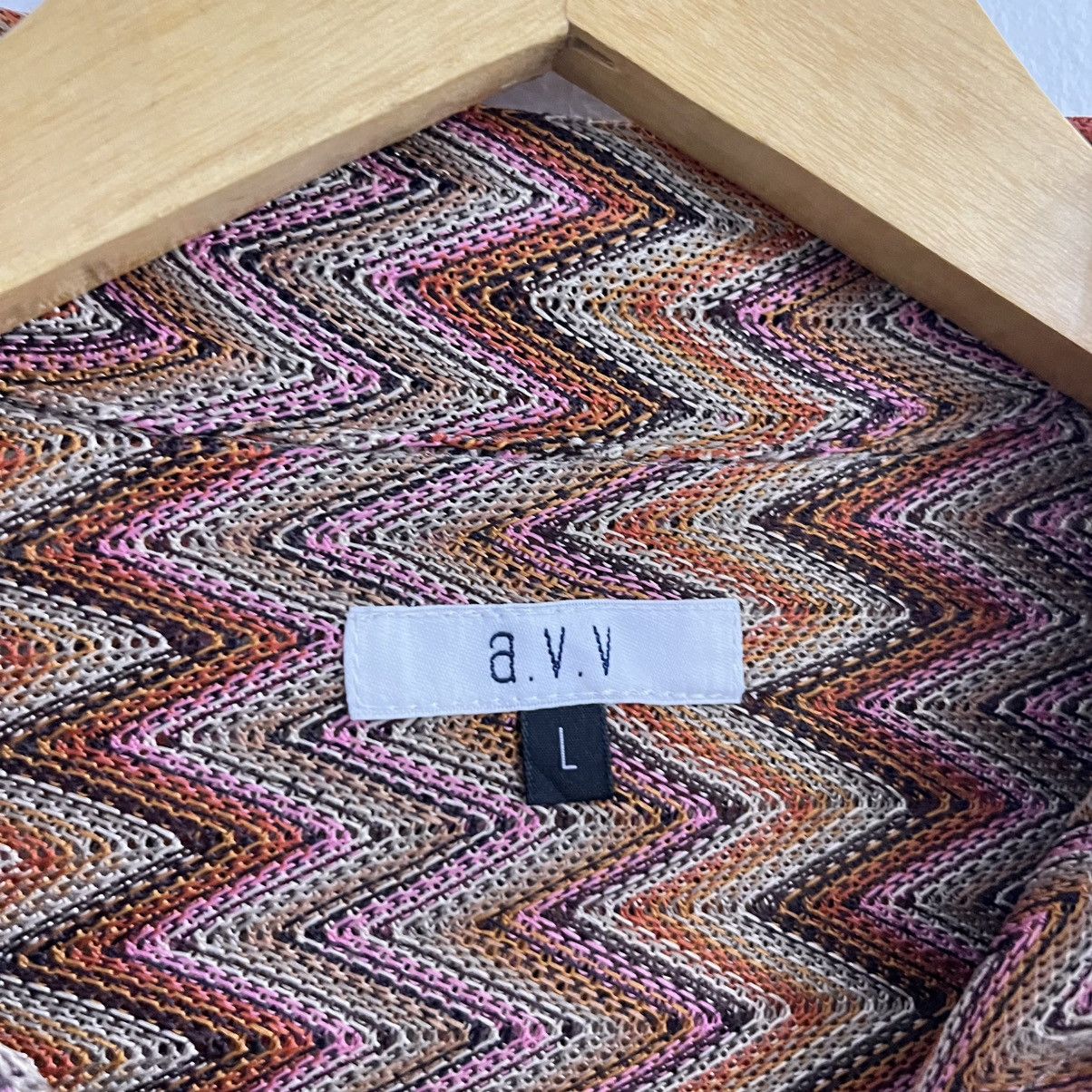 Issey Miyake Avv - Knitted Shirt Size US L / EU 52-54 / 3 - 3 Thumbnail