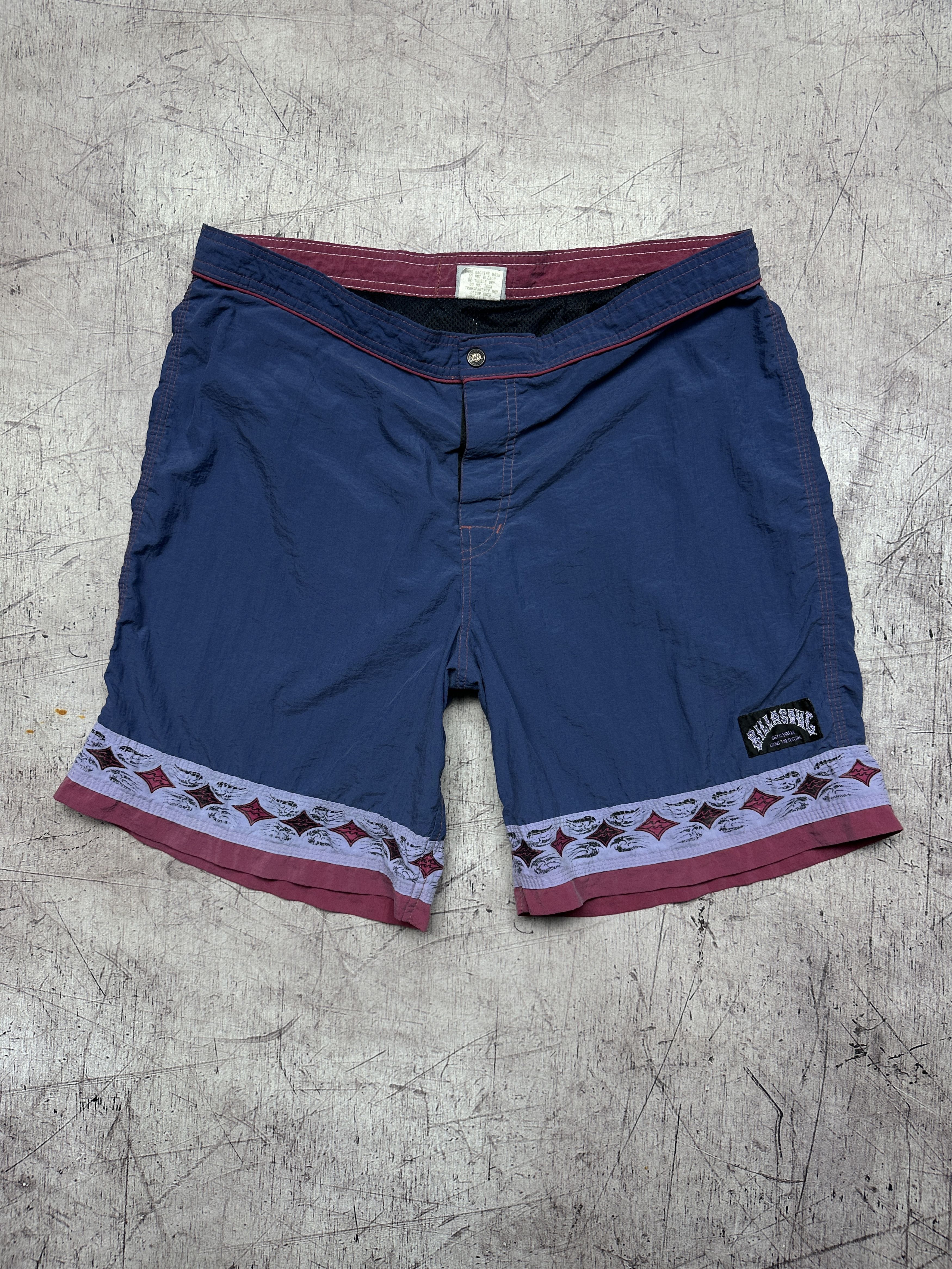 Billabong Billabong Vintage Mens Nylon Surf Style Shorts Size US 38 / EU 54 - 1 Thumbnail