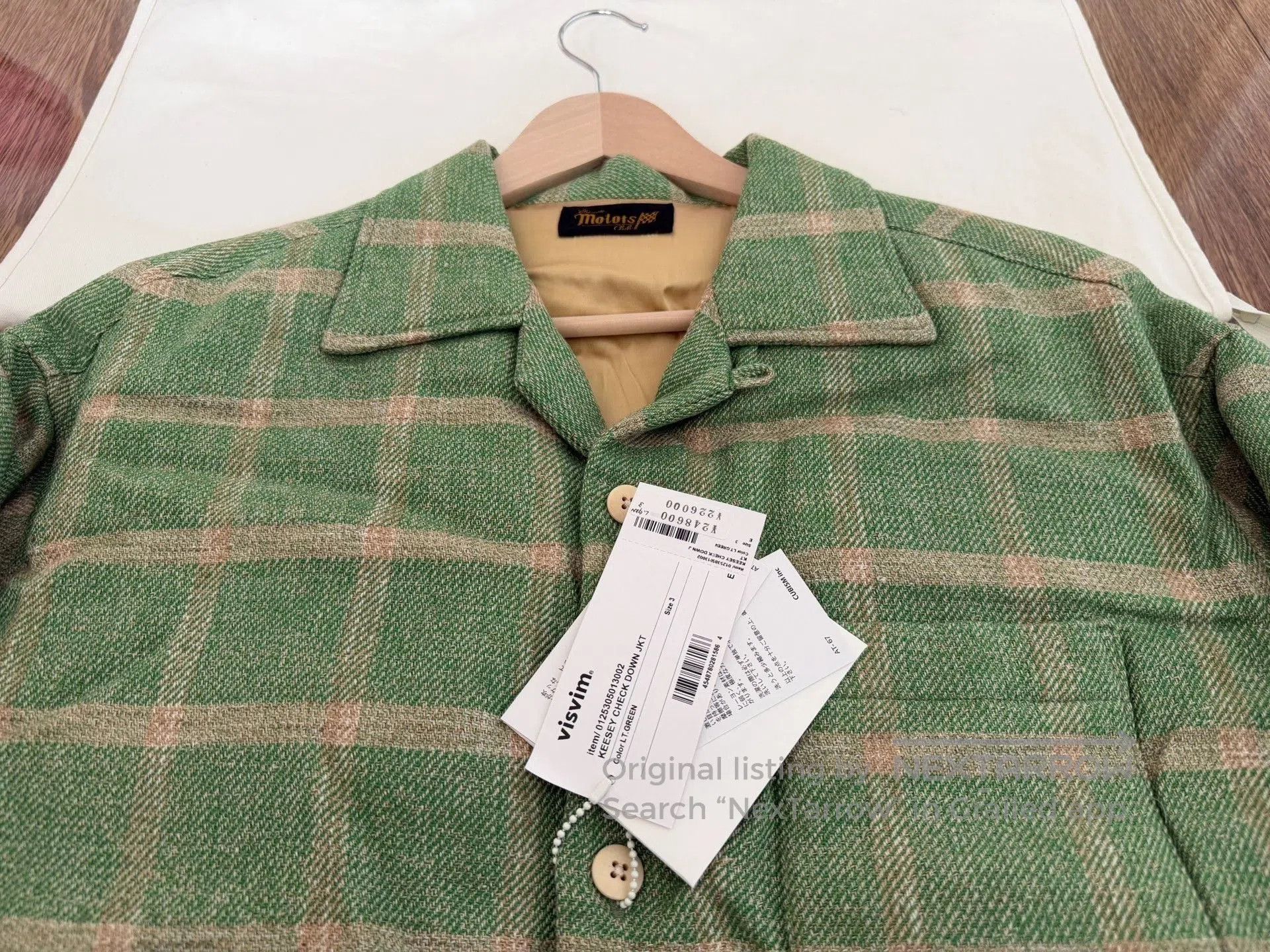 Visvim VISVIM 25SS KEESEY CHECK DOWN JKT. Size US L / EU 52-54 / 3 - 5 Thumbnail