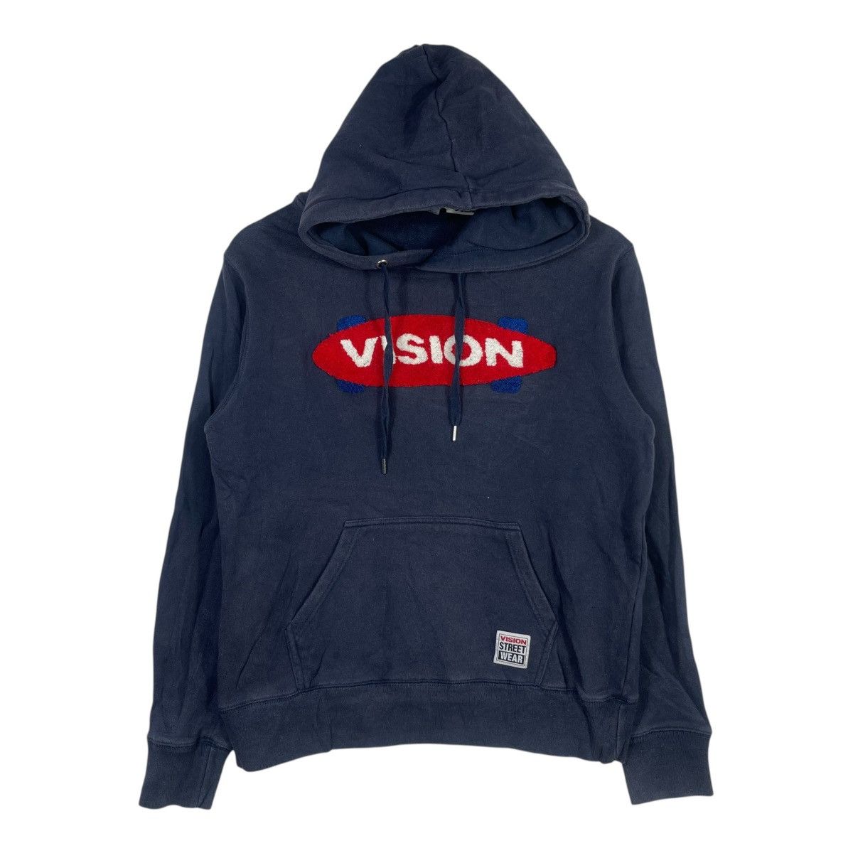 Vision Streetwear Vision Street Wear Logo Hoodie Navy Skate Streetwear Size US M / EU 48-50 / 2 - 1 Thumbnail
