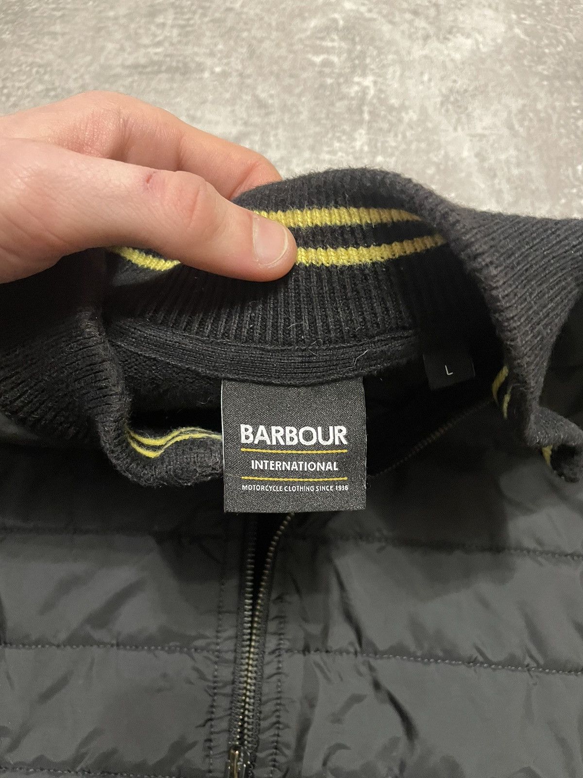 Barbour Vintage Barbour International Bomber Jacket Size US L / EU 52-54 / 3 - 8 Thumbnail