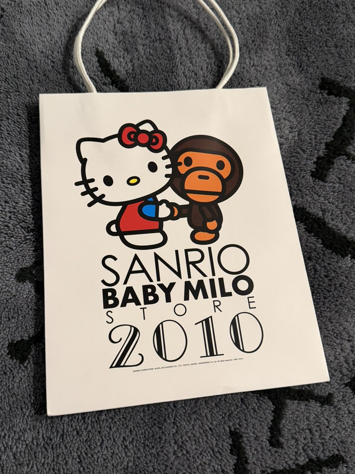 Bape 2010 Baby Milo x Hello Kitty Sanrio Shopping Bag Size ONE SIZE - 3 Thumbnail