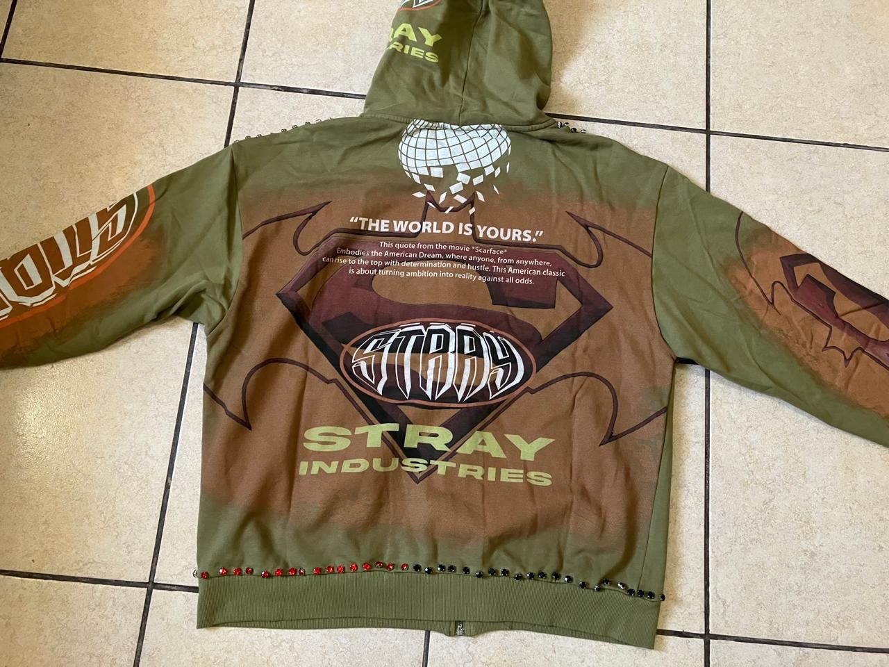 Other STRAY Find Unexpected hoodie batman and superman Size US L / EU 52-54 / 3 - 3 Thumbnail