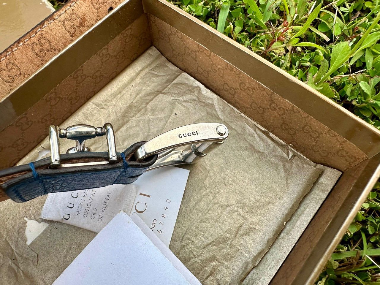 Gucci Authentic Gucci Horsebit Buckle Leather Belt Size 36 - 8 Thumbnail