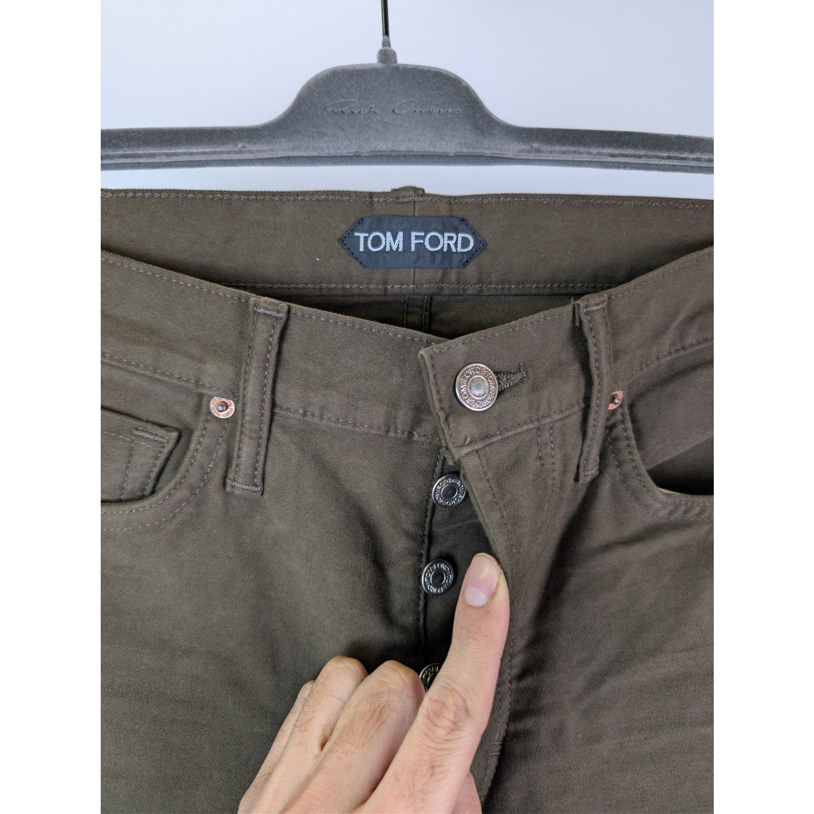 Tom Ford o1rshd1 Slim Jeans in Brown 32 Size US 32 / EU 48 - 6 Thumbnail