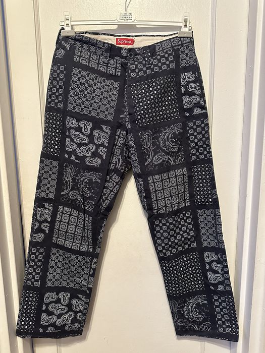 Supreme 2025 paisley pants