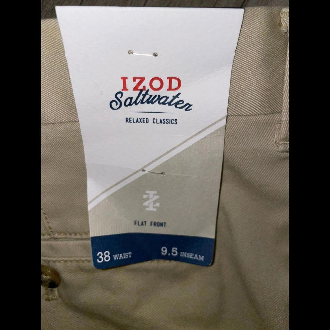 Izod Izod Saltwater Flat Front Shorts Size US 38 / EU 54 - 6 Thumbnail
