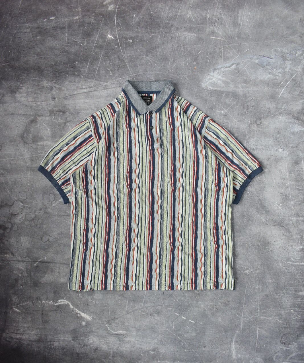 Vintage Vintage Cotton Traders Sport Polo Shirt (L) Size US L / EU 52-54 / 3 - 1 Thumbnail