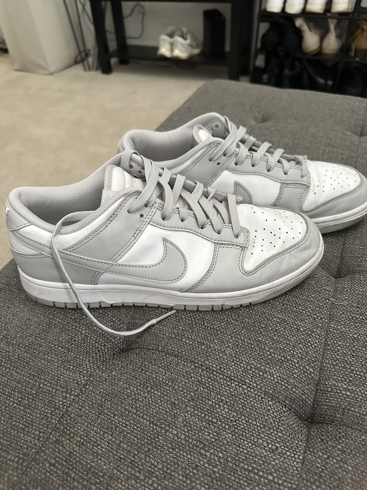 Nike Nike Dunk Low “Grey Fog” Size US 10 / EU 43 - 1 Thumbnail