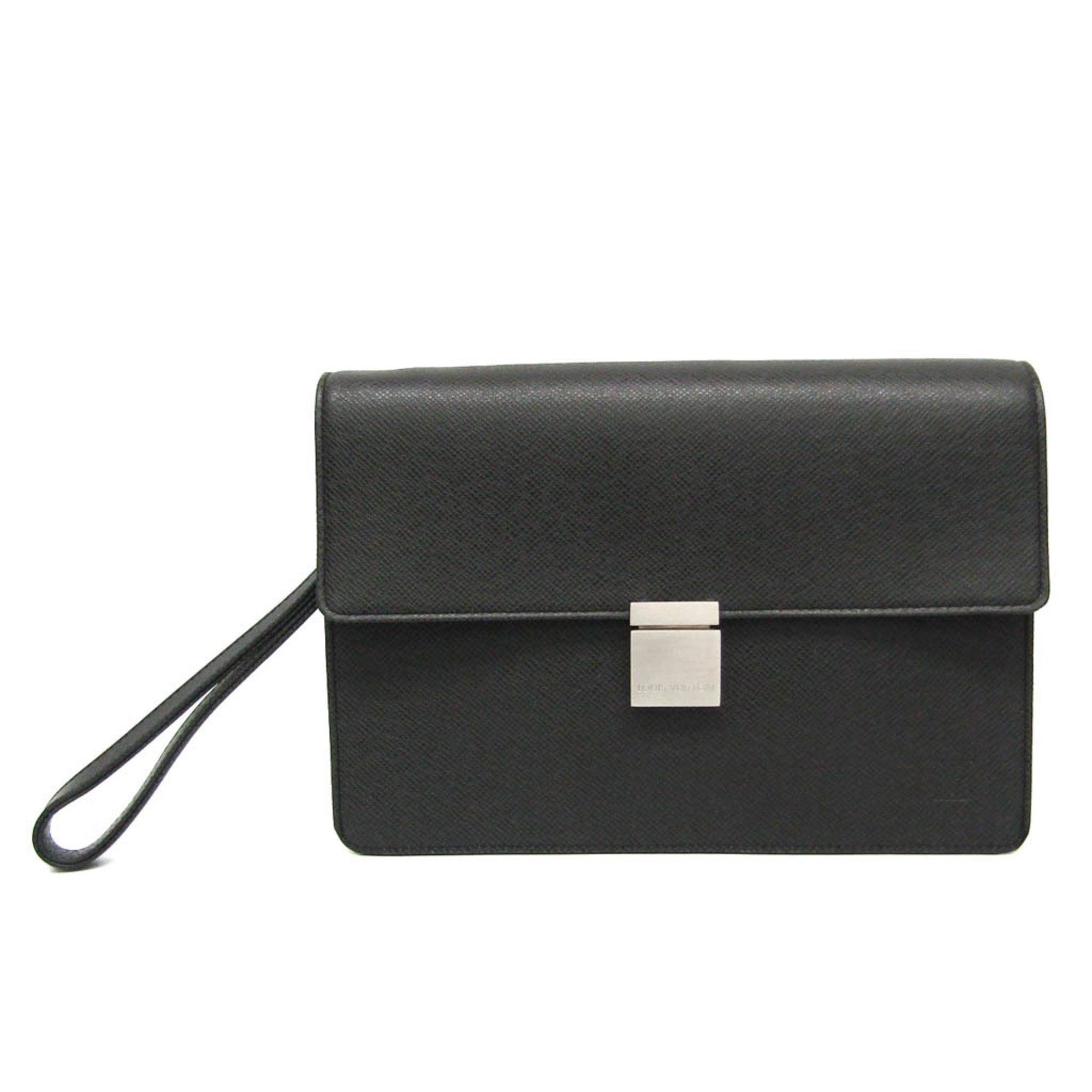 Louis Vuitton Louis Vuitton Taiga Selenga M30782 Men's Clutch Bag Ardoise Size ONE SIZE - 1 Thumbnail