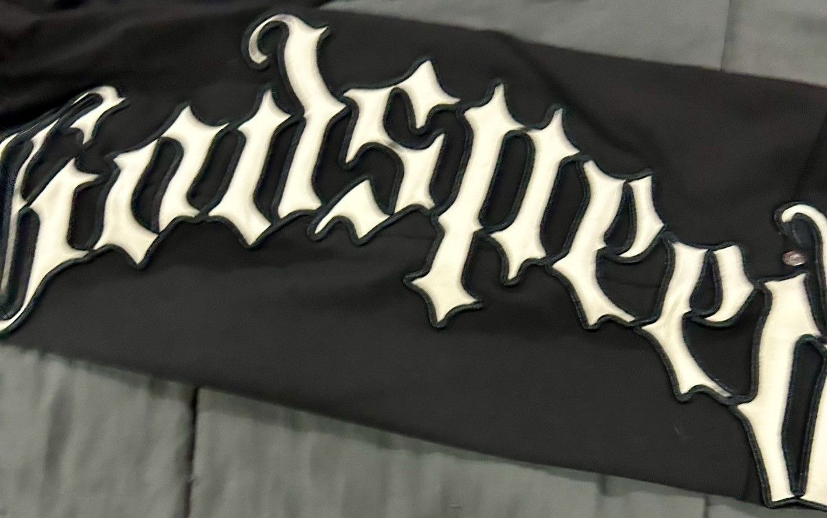 Godspeed Godspeed Mens OG Logo Sweatpants Black/Silver Satin LG Size US 34 / EU 50 - 14 Thumbnail