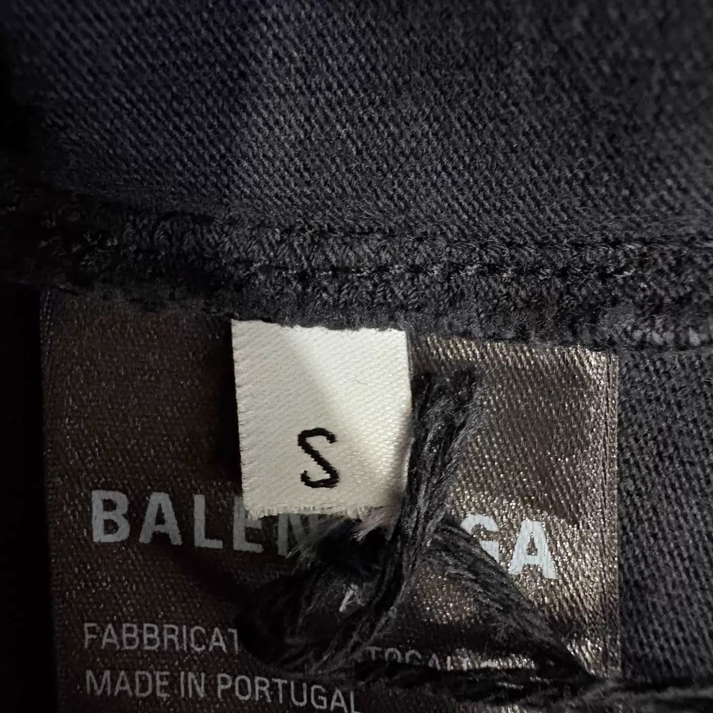 Balenciaga Balenciaga Black Logo Scissors Graffiti Crew Tee Size S / US 4 / IT 40 - 5 Thumbnail