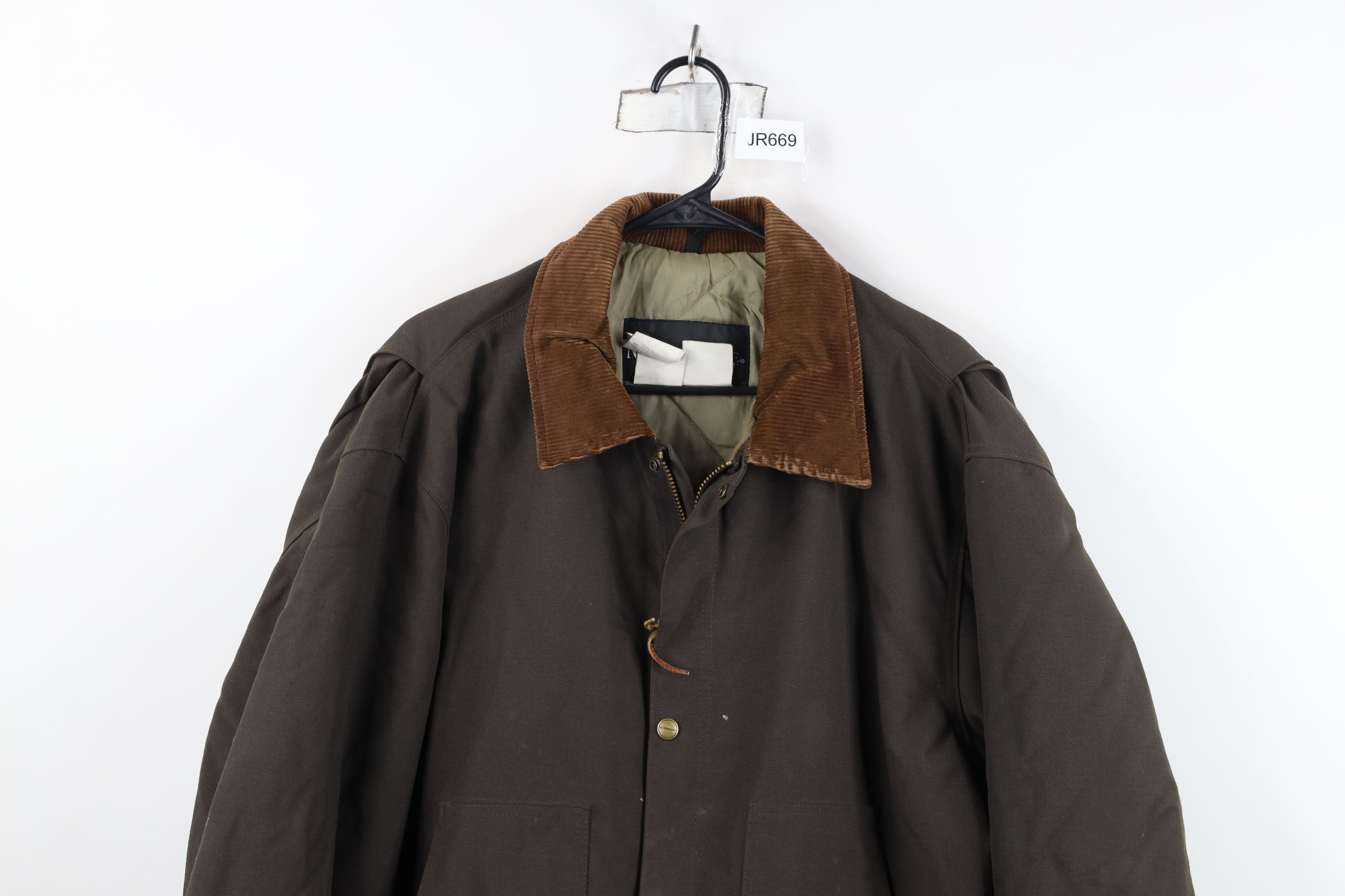 Walls Vintage 90s Walls MasterMade Bomber Jacket Dark Brown USA Size US XL / EU 56 / 4 - 2 Thumbnail