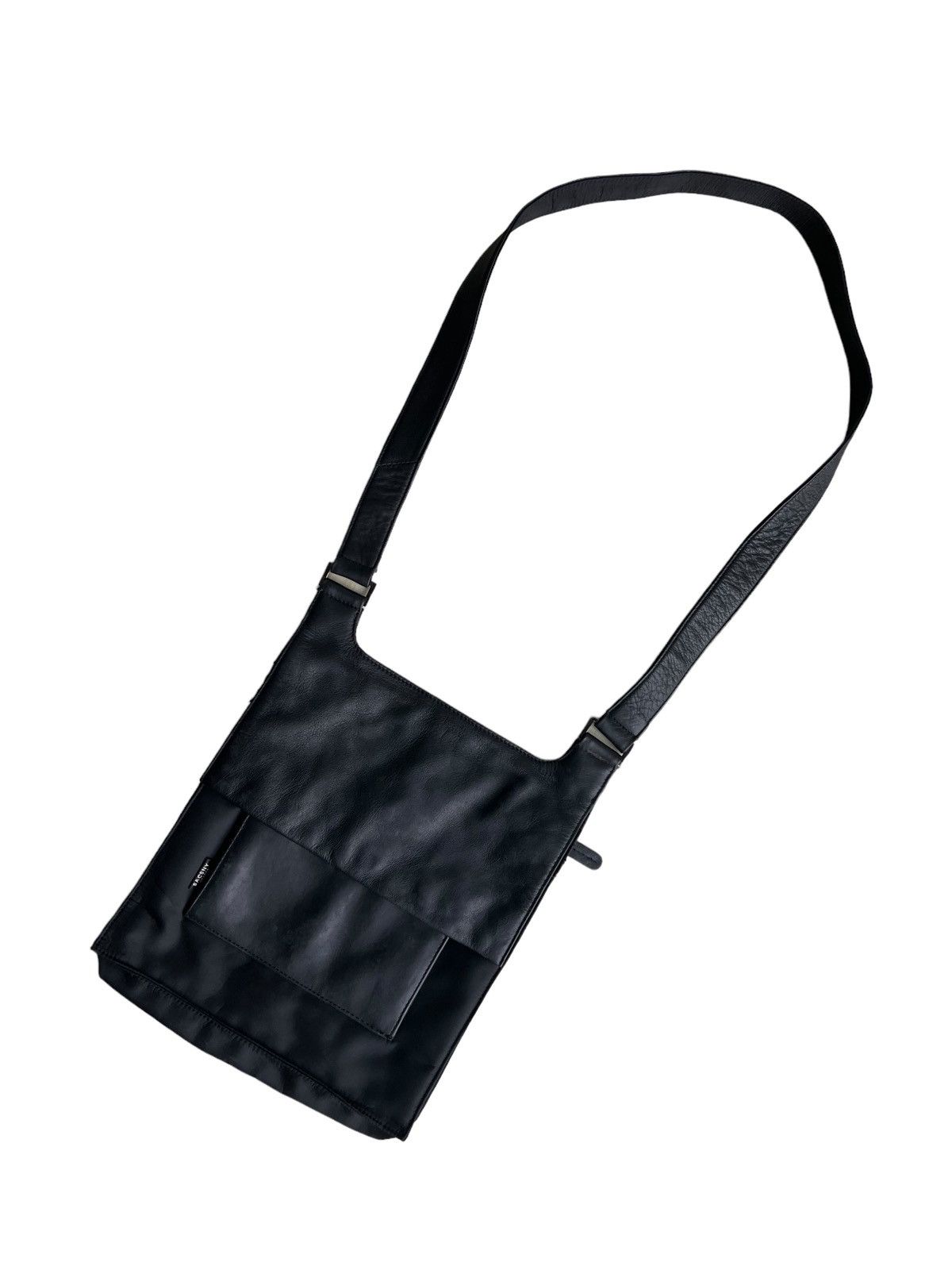 Yohji Yamamoto 90s Yohji Yamamoto Y'saccs Hybrid Leather Nylon Tactical Bag Size ONE SIZE - 1 Thumbnail