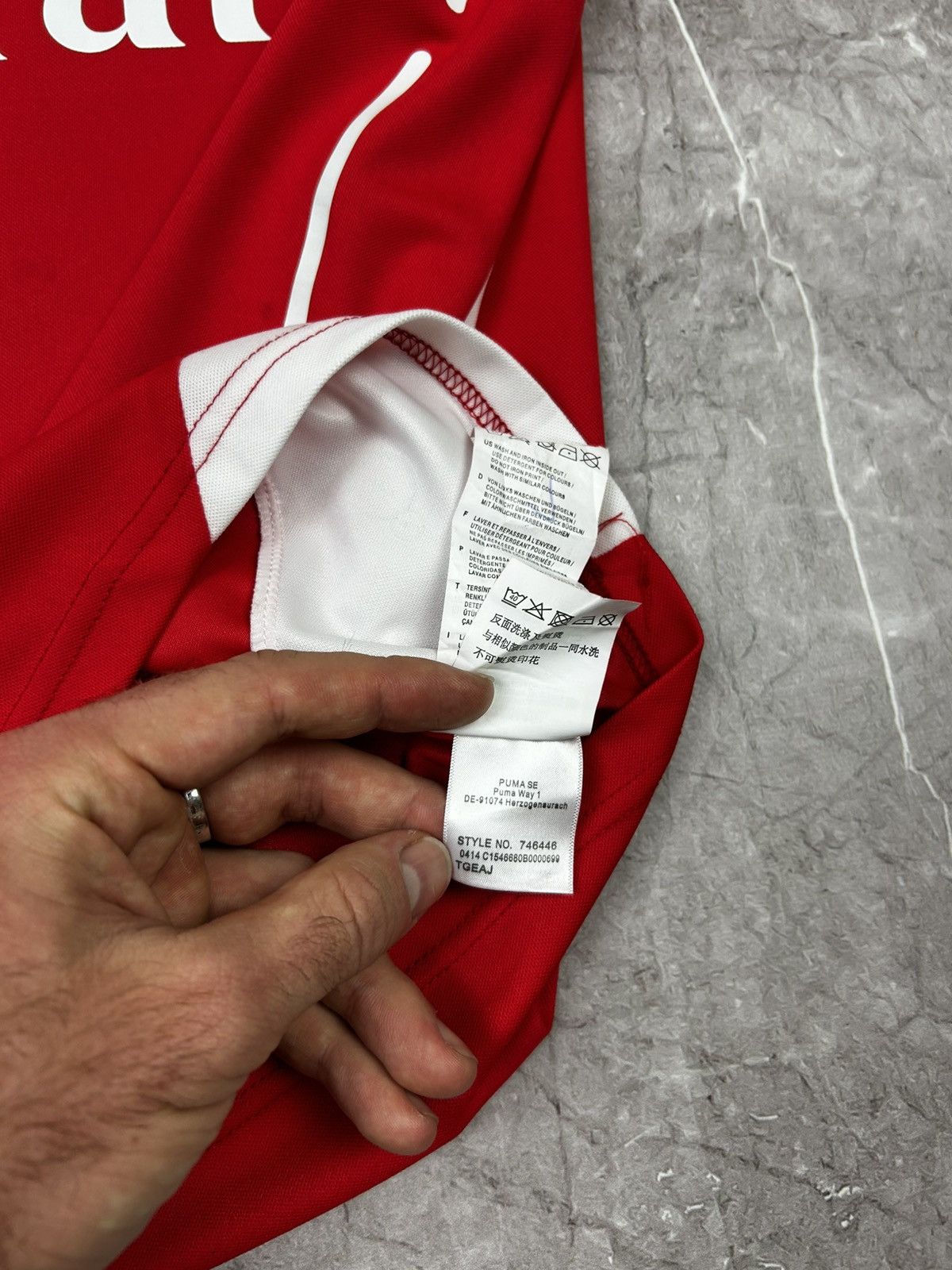 Puma Puma Arsenla home jersey size s Size US S / EU 44-46 / 1 - 10 Thumbnail