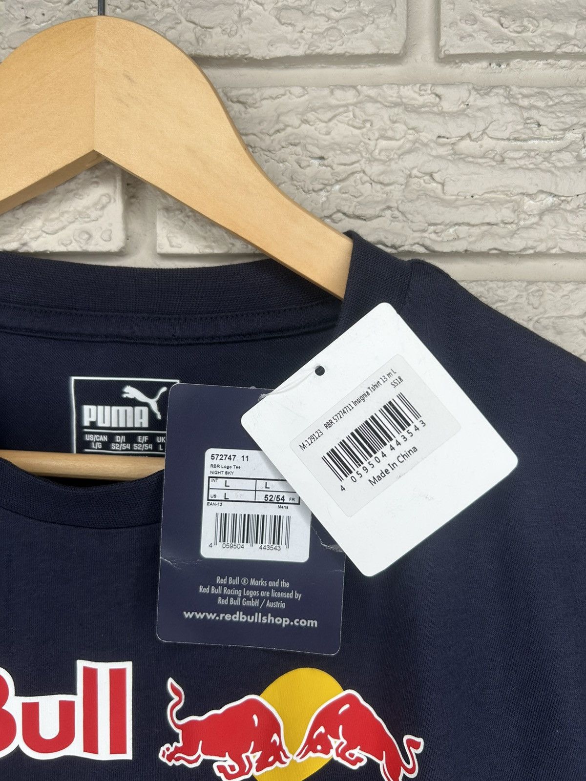 Puma Puma Red Bull Racing Formula One Tee Size US L / EU 52-54 / 3 - 7 Thumbnail