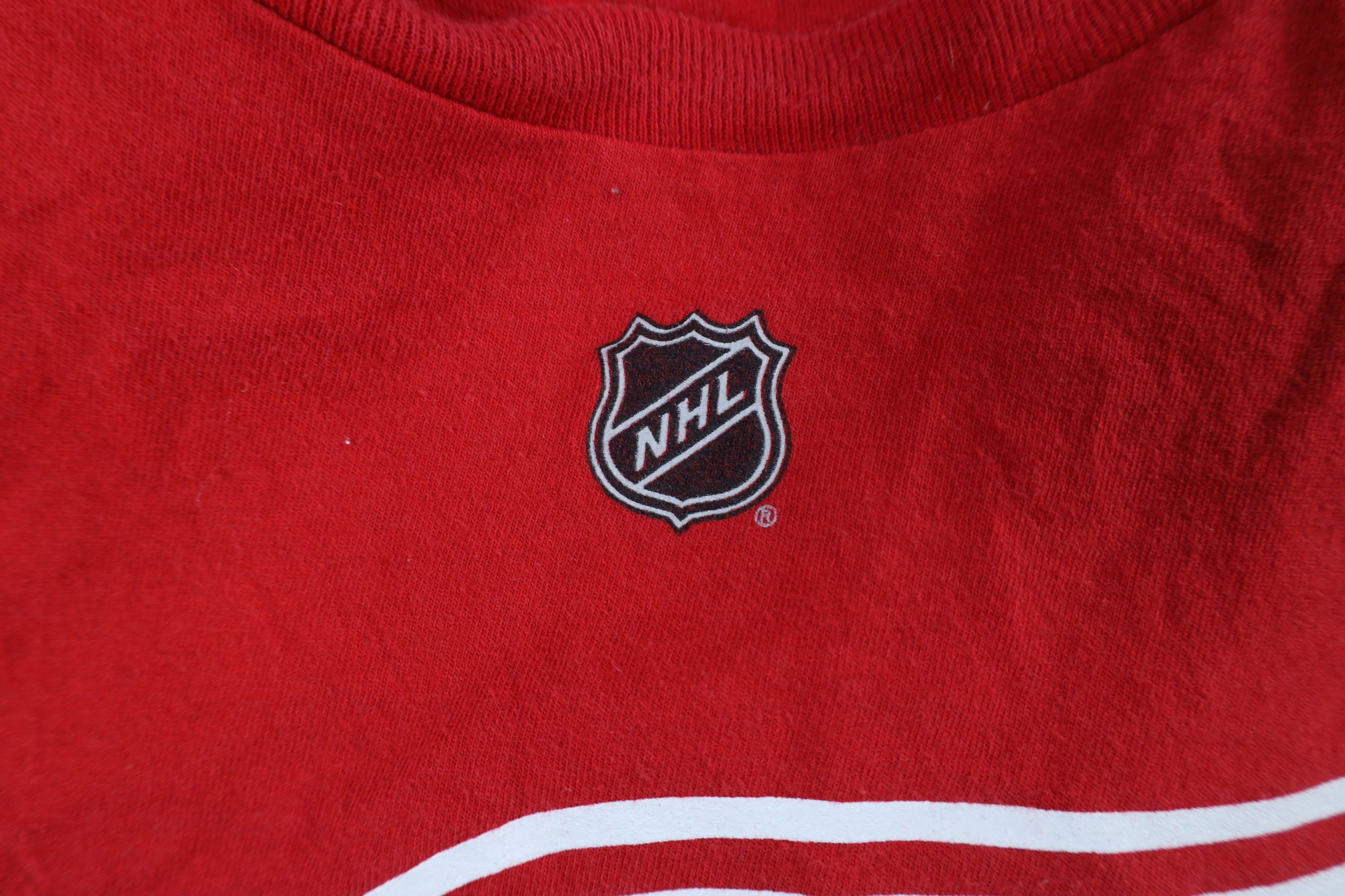 Reebok × Vintage Vintage Reebok Datsyuk Detroit Red Wings Hockey T-Shirt #13 Size US XXL / EU 58 / 5 - 6 Thumbnail