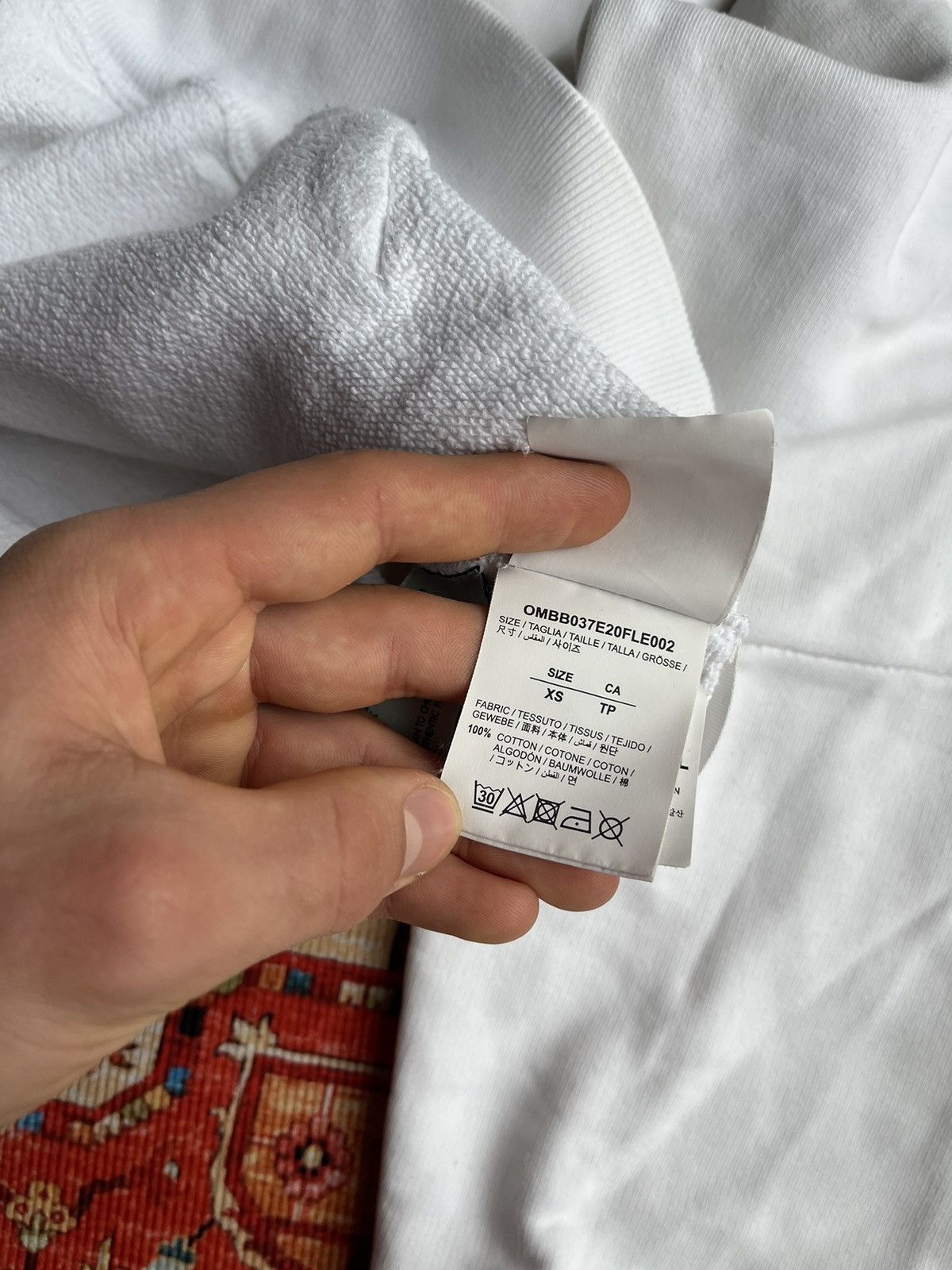Off-White Off-White White Arrows Hoodie XS Size XS / US 0-2 / IT 36-38 - 8 Thumbnail