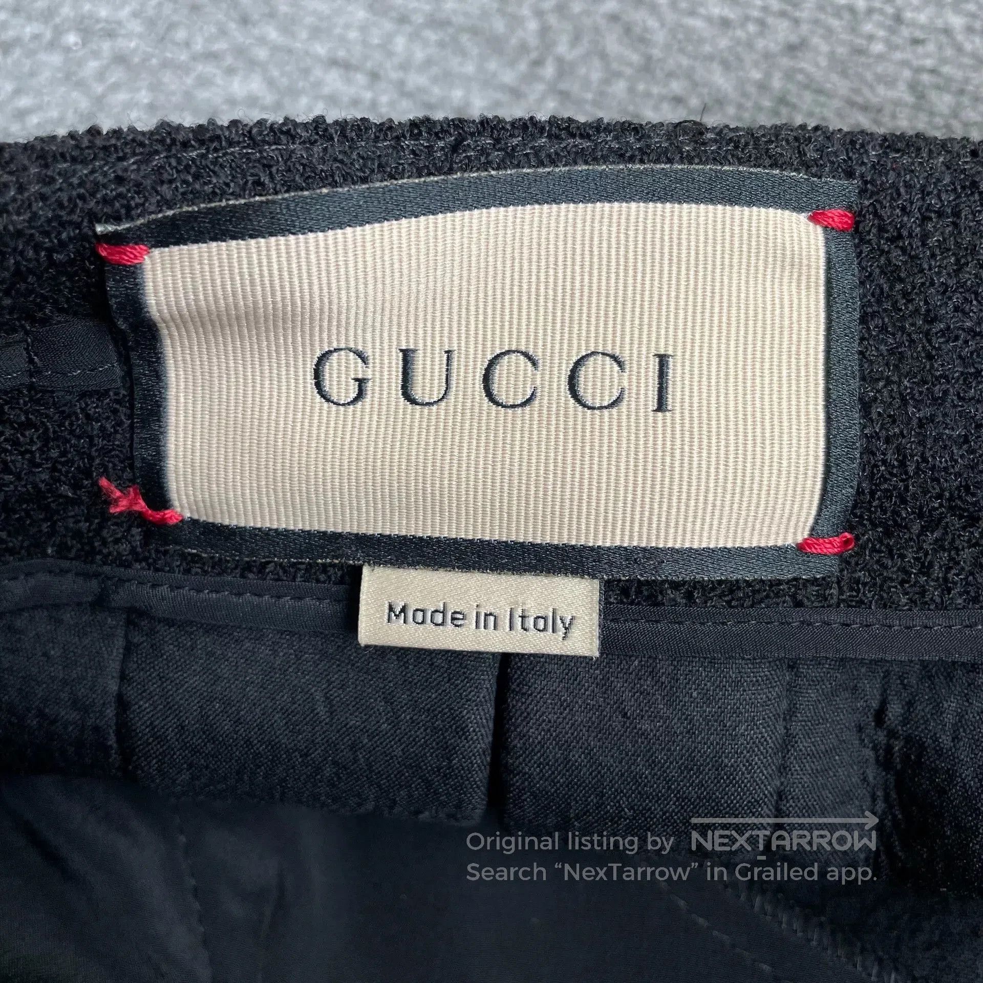 Gucci Black Pleated Casual Long Skirt by GUCCI. Size 35" - 6 Thumbnail