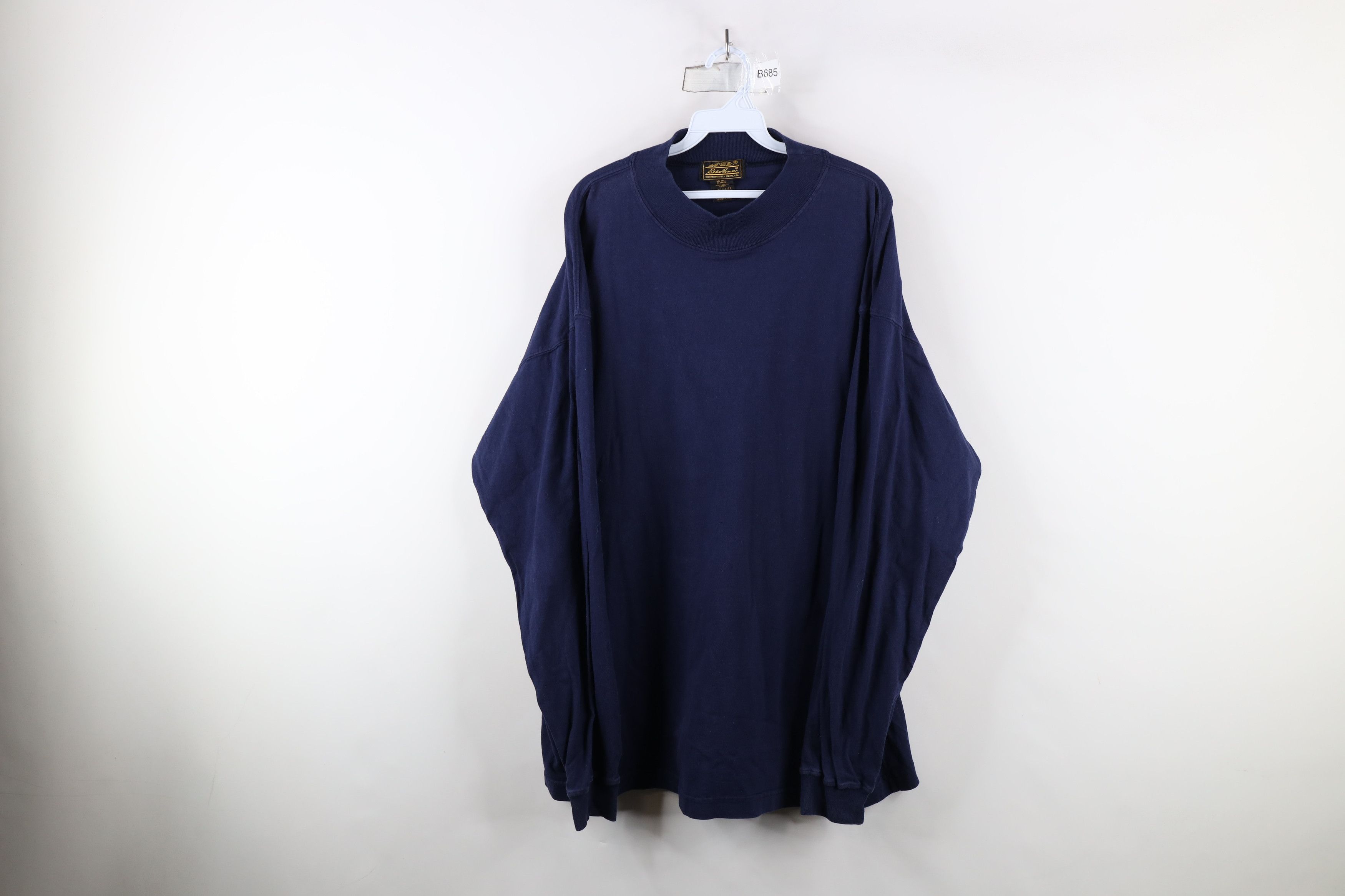 Eddie Bauer × Vintage Vintage 90s Eddie Bauer Heavyweight Long Sleeve T-Shirt USA Size US XL / EU 56 / 4 - 1 Thumbnail