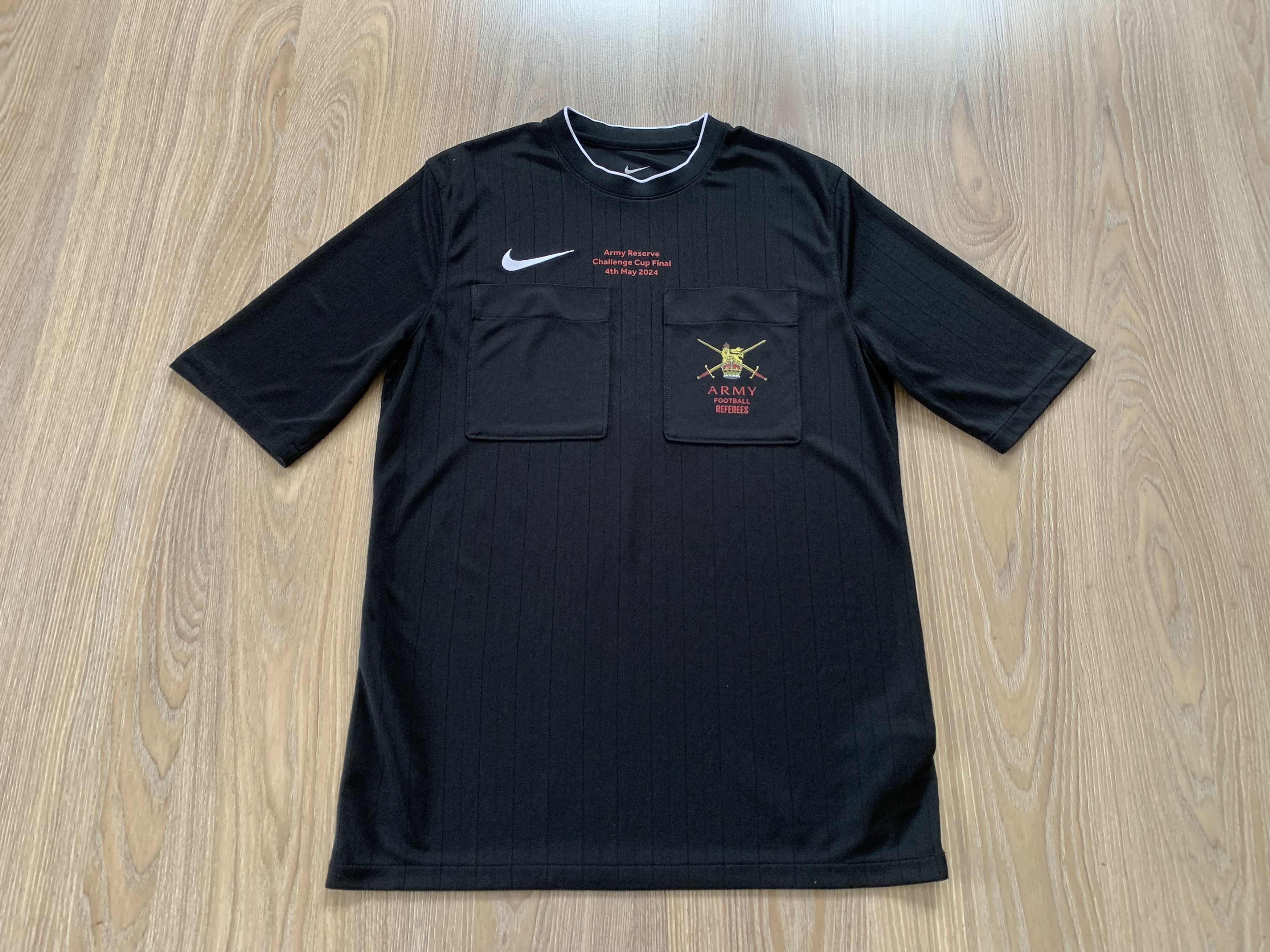 Nike Nike Dri-Fit Army Football Referees T Shirt Size US L / EU 52-54 / 3 - 1 Thumbnail