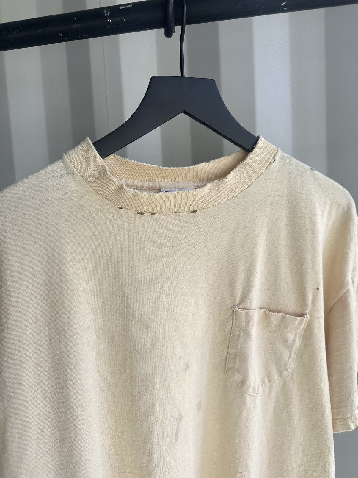 Vintage Thrashed Sun Faded Tee Shirt Distressed ERD Grunge Size US L / EU 52-54 / 3 - 3 Thumbnail