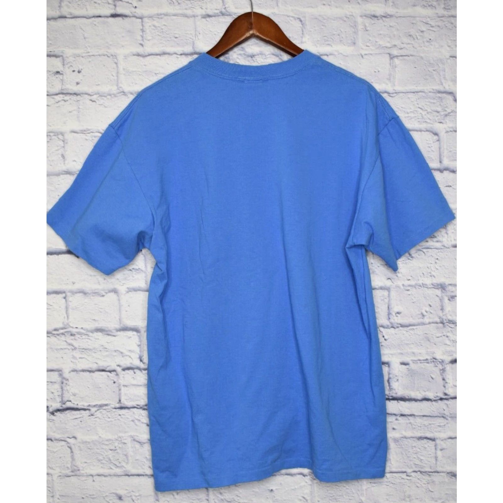 Anvil VINTAGE Anvil Western T-Shirt Cowgirl Horse Riding Womens Medium Blue Shirt Size M / US 6-8 / IT 42-44 - 3 Thumbnail