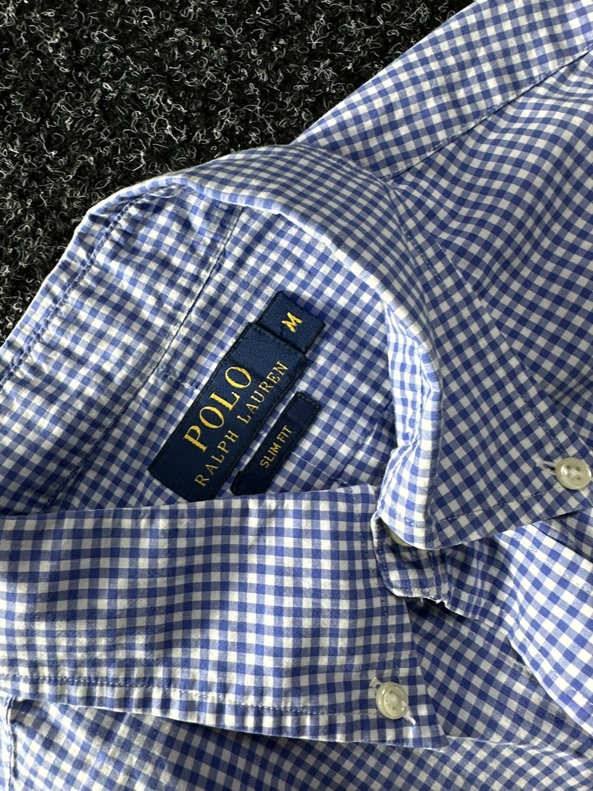 Polo Ralph Lauren × Ralph Lauren × Vintage ✅Polo Ralph Lauren Vintage Mens Long Sleeve Striped Shirt Size US M / EU 48-50 / 2 - 5 Thumbnail