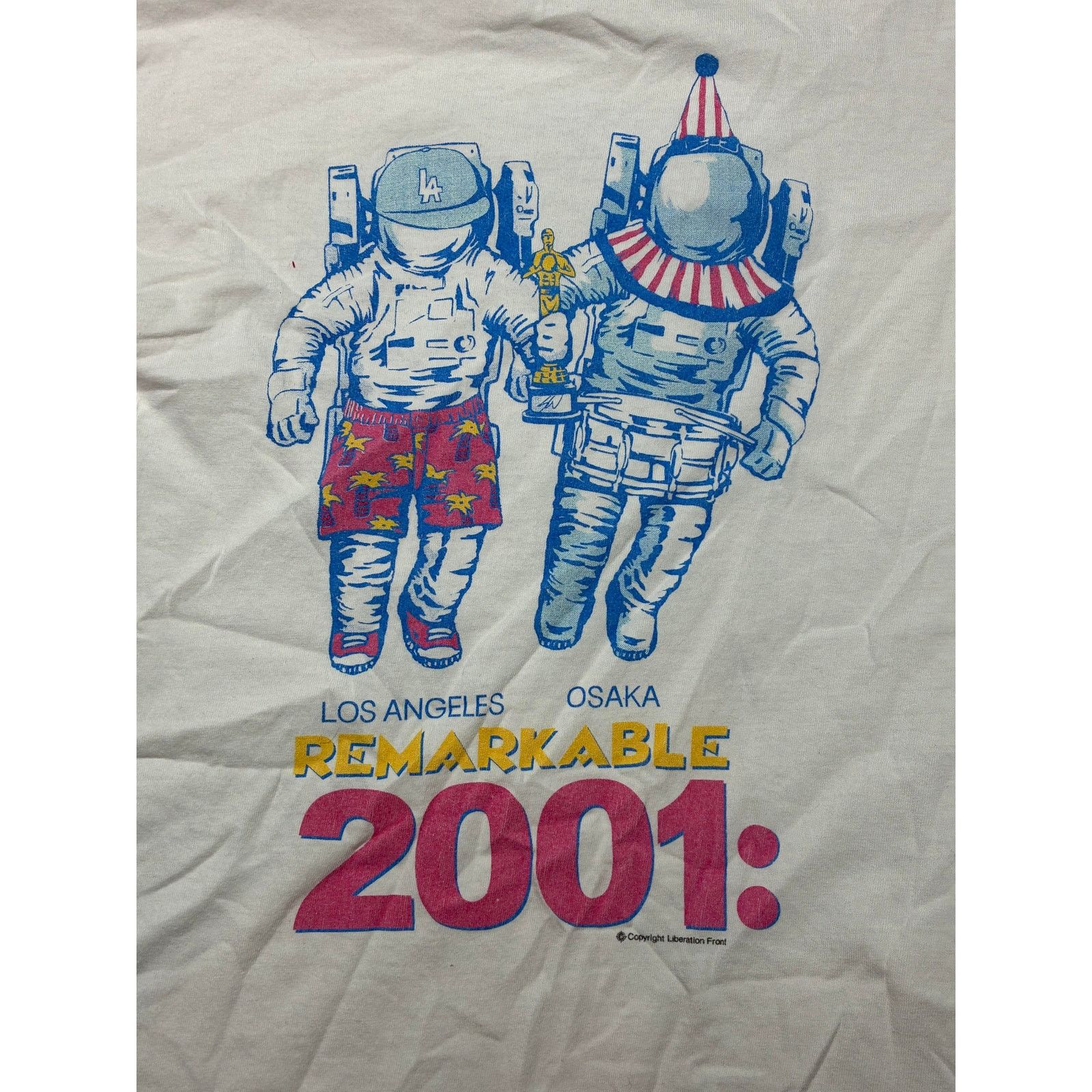 Saint Michael Saint Michael 'Sean Wotherspoon Astronaught' White Tee Size US XL / EU 56 / 4 - 2 Thumbnail