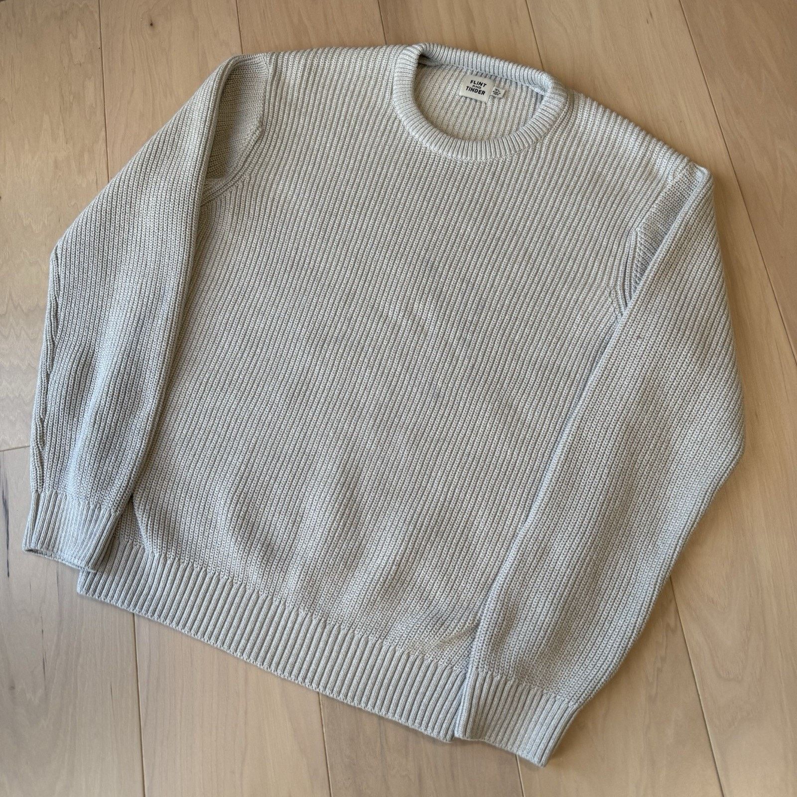 Flint And Tinder Flint and Tinder Bolinas Sweater XL Beige Casual Minimalist Size US XL / EU 56 / 4 - 10 Thumbnail