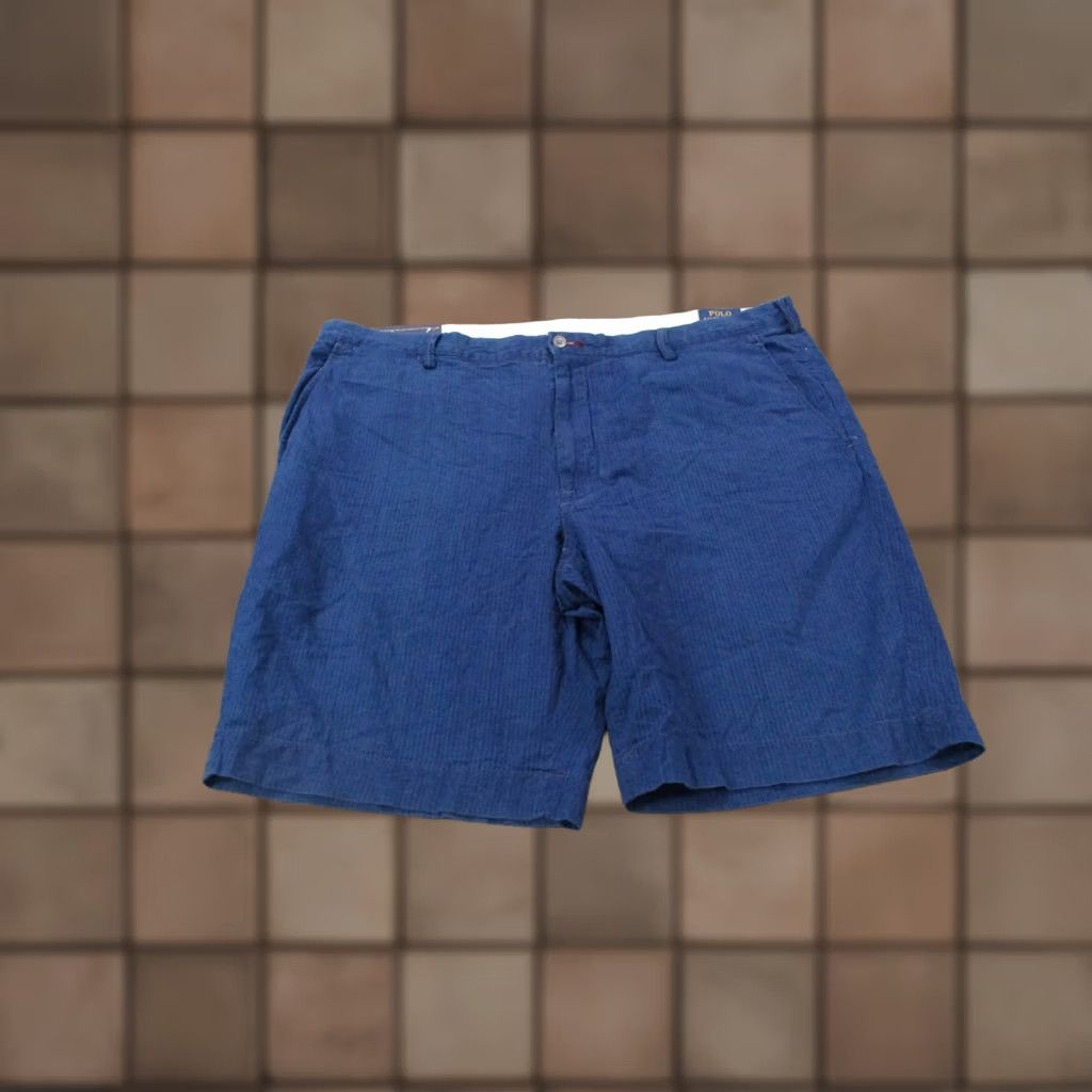 Polo Ralph Lauren Polo Ralph Lauren Shorts Mens 42 Tall Blue Chino Classic Golf Preppy NEW Size US XL / EU 56 / 4 - 1 Thumbnail