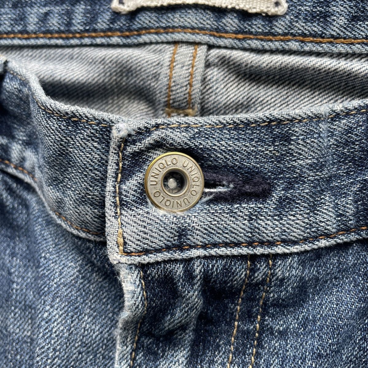 Japanese Brand Vintage Japanese Distressed Jeans Denim Faded Pants W32 Size US 32 / EU 48 - 6 Thumbnail