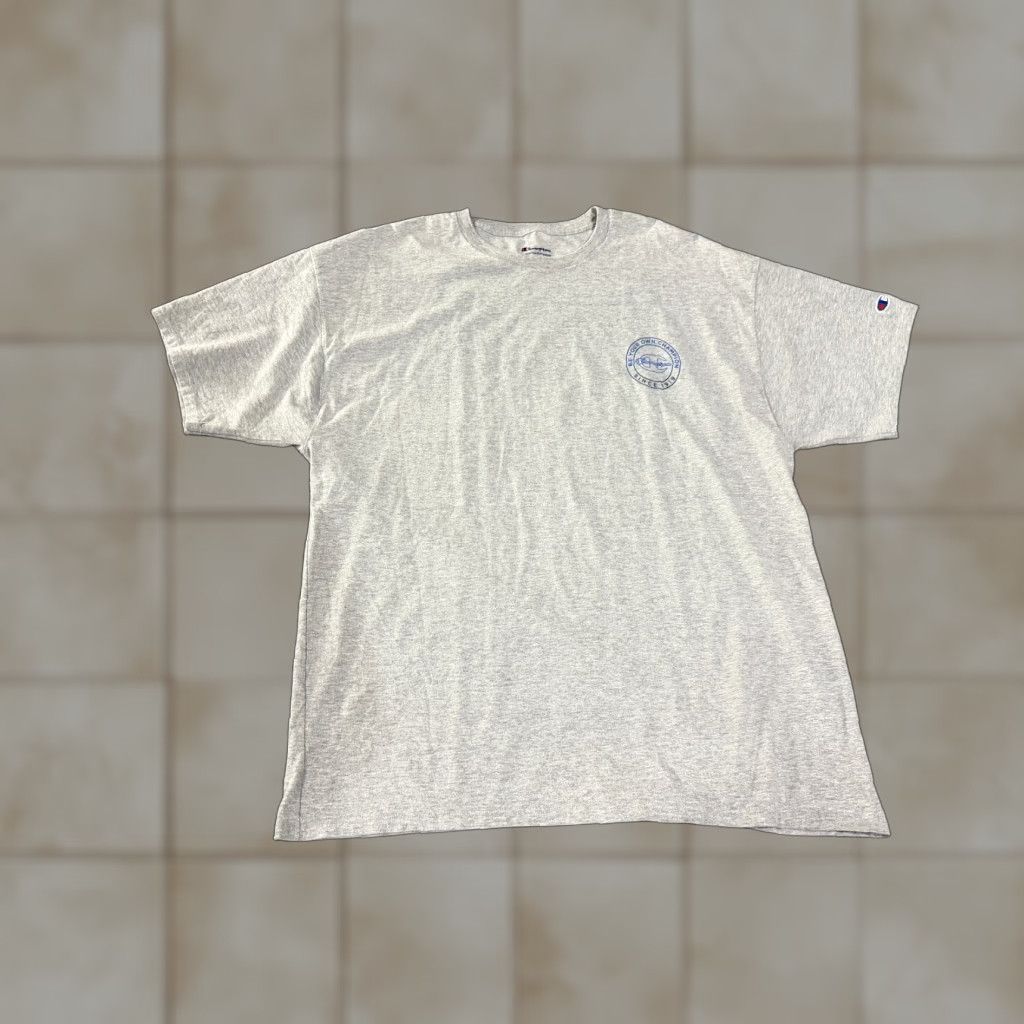 Champion Champion T Shirt Mens 2XL Gray Graphic Logo Short Sleeve Athletic Size US XXL / EU 58 / 5 - 1 Thumbnail