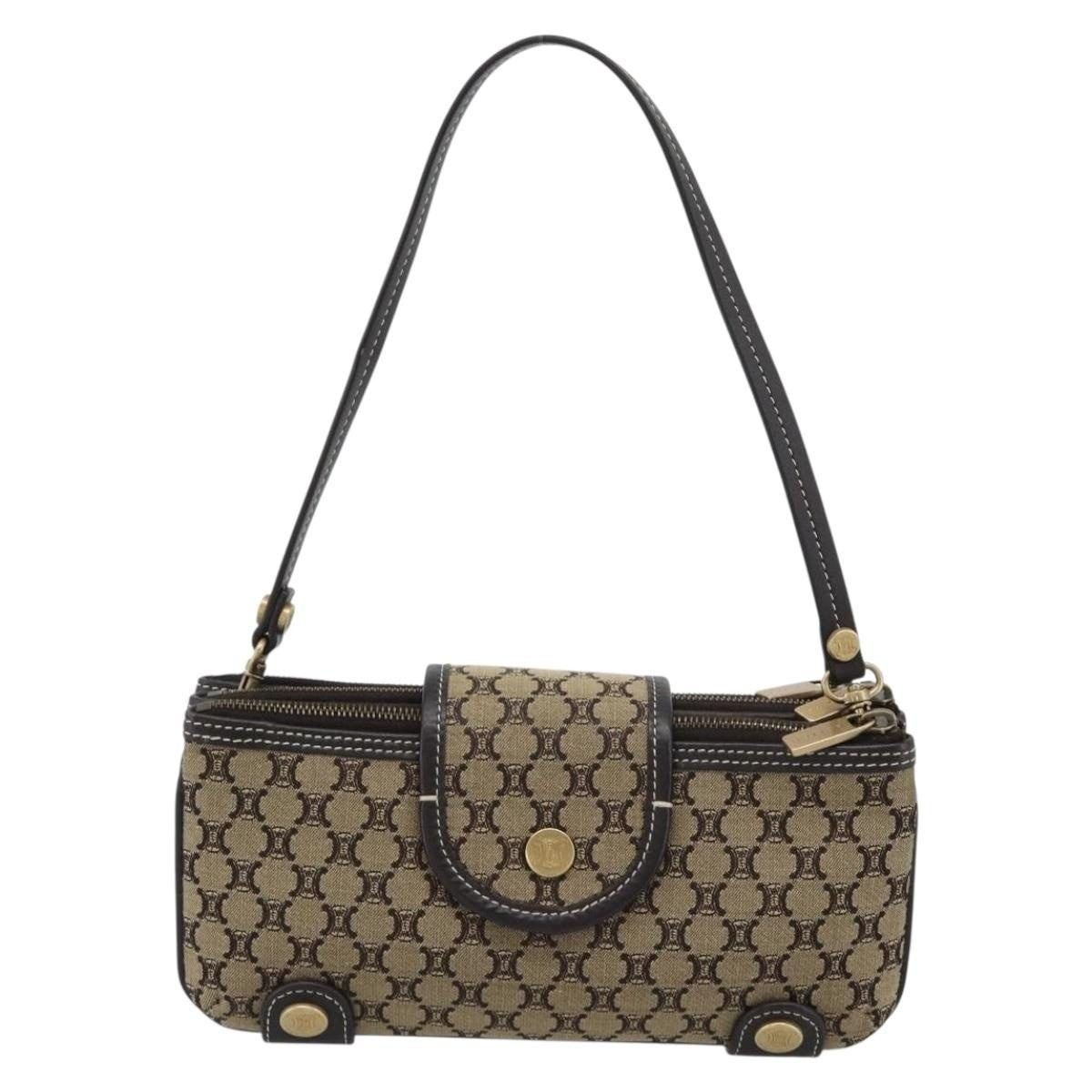 Celine Celine Macadam Classic Bag Brown Handbag Size ONE SIZE - 2 Thumbnail