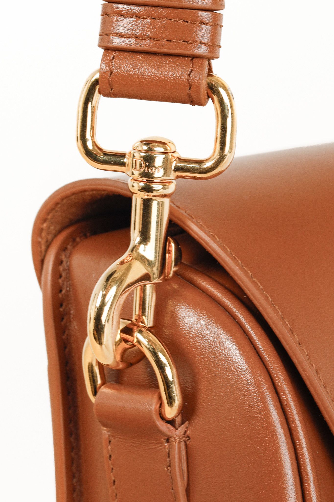 Dior Christian Dior Brown Leather Medium Bobby Shoulder Bag Size ONE SIZE - 9 Thumbnail
