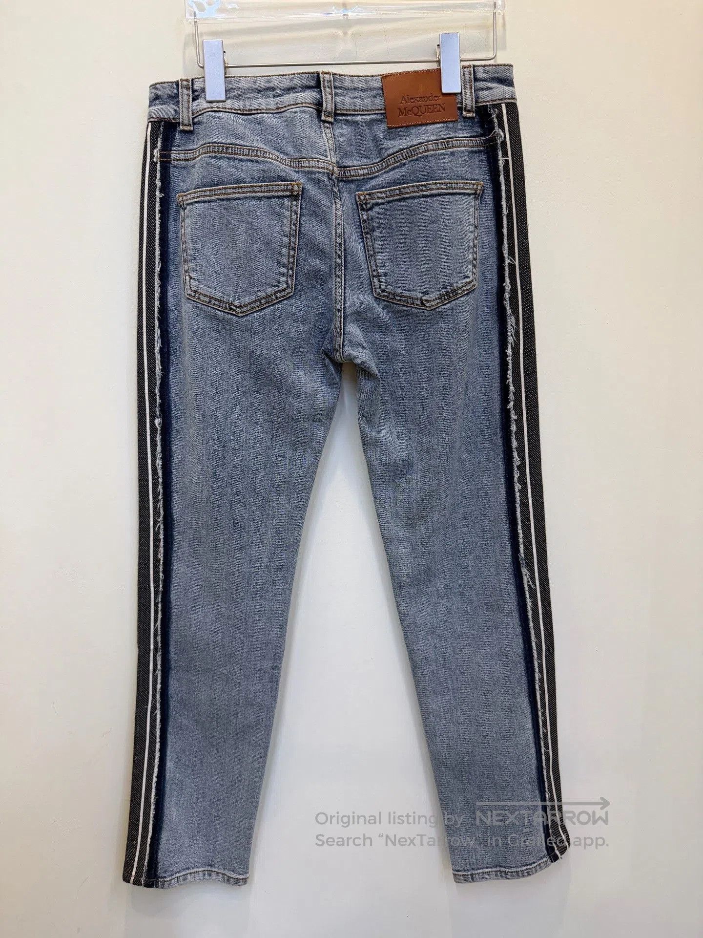 Japanese Brand Alexander McQueen Women's New Jeans. Size 29" - 4 Thumbnail
